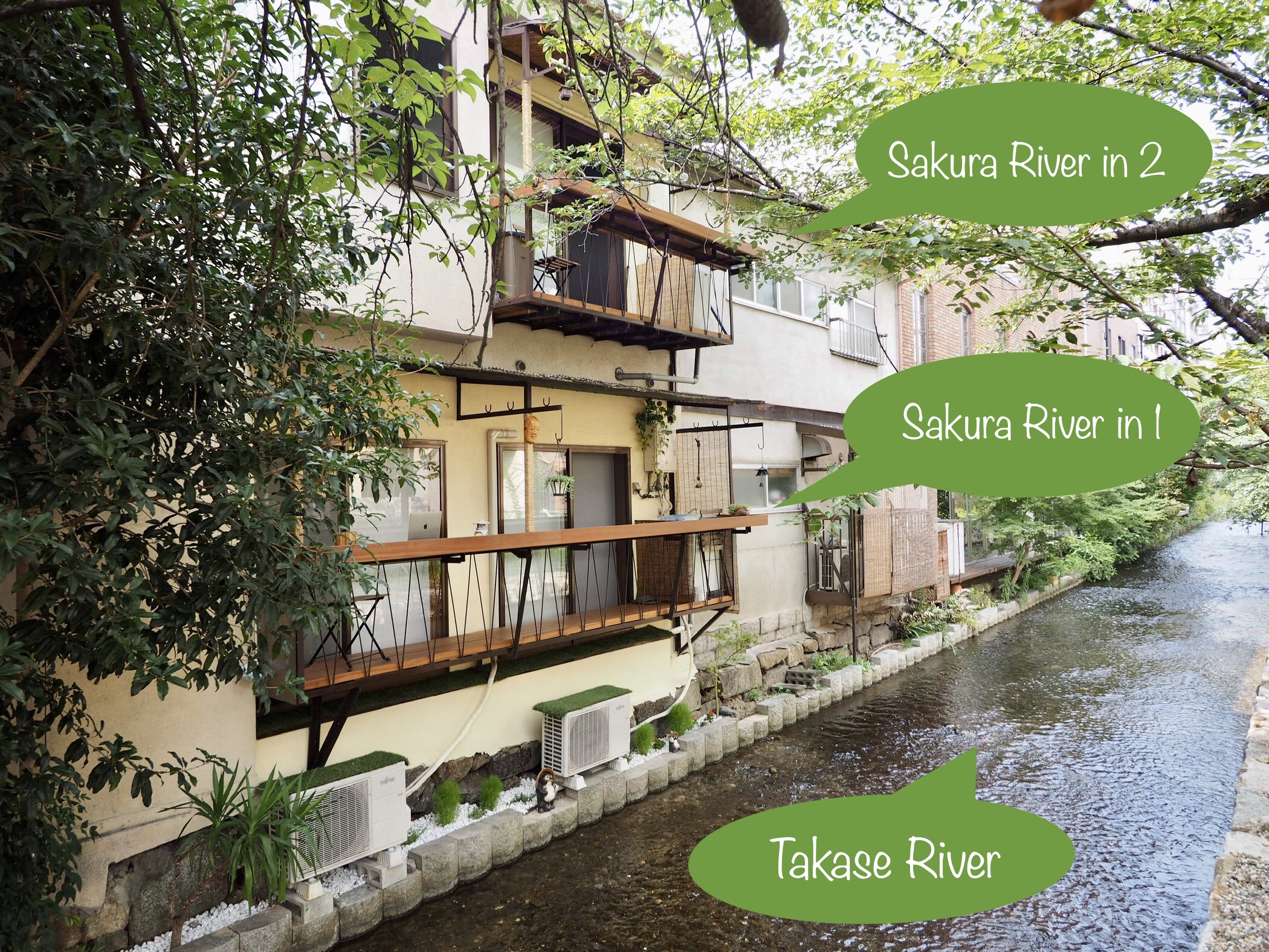 Sakura River Inn 2 Licenced Machiya Apartments For Rent In 京都市 京都府 Japan
