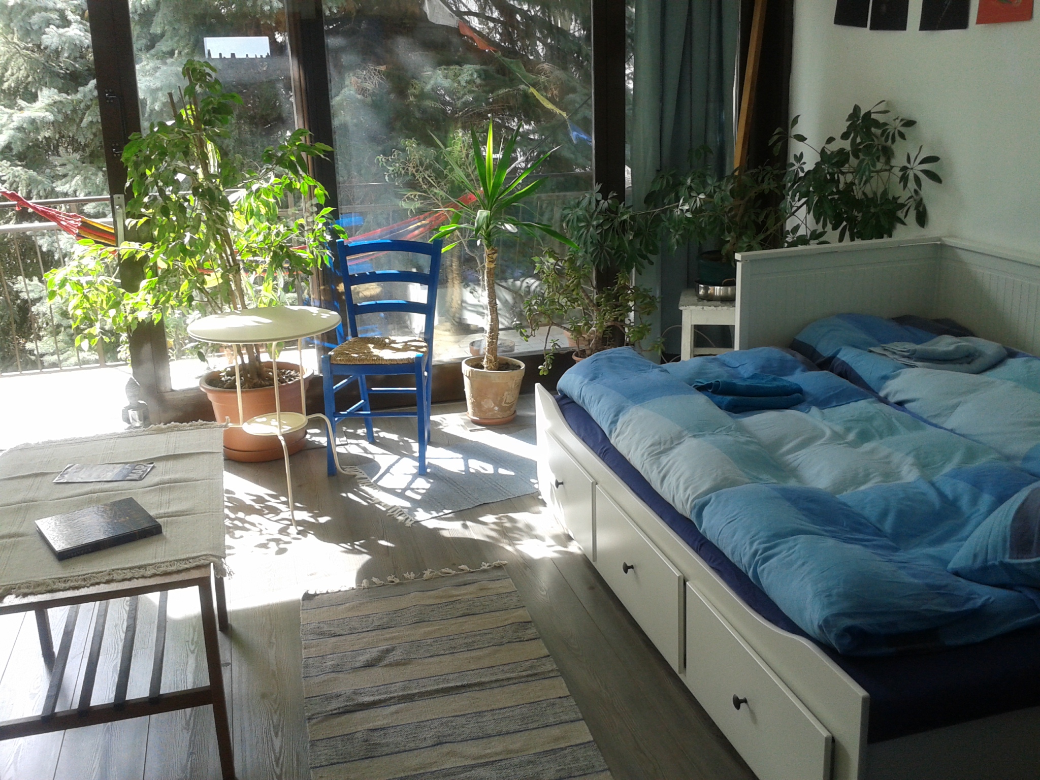 Big room with balcony close to center in II. kerület, Budapest