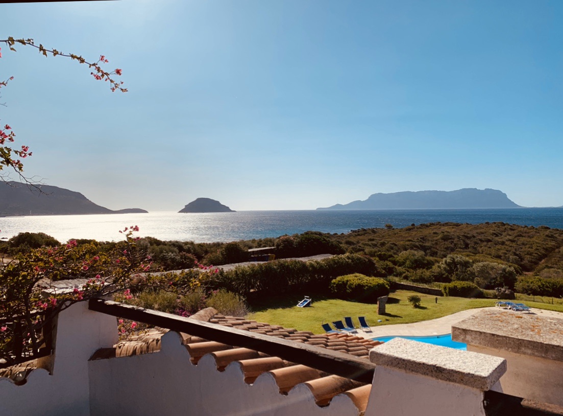 Rooftop Tavolara view, Playa Bianca Sardinia