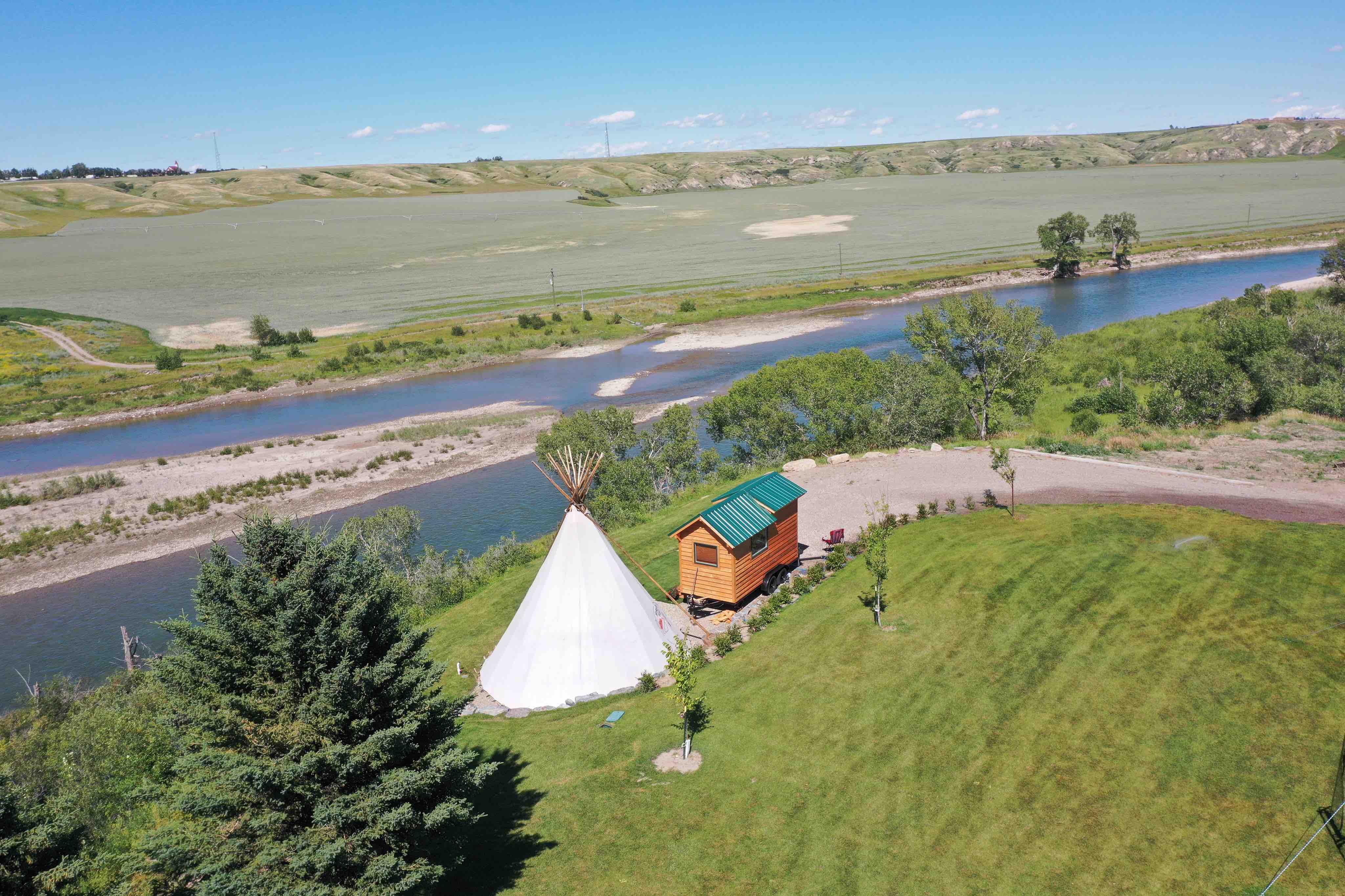 Teepee and tiny house experience Tipis for Rent in Monarch, Alberta