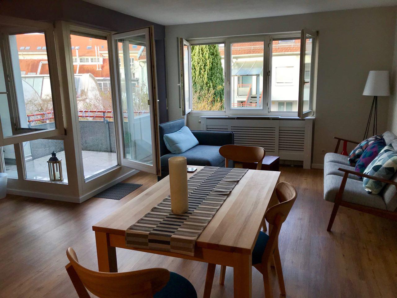 Ruhige Wohnung mit Terrasse - Stadtmitte Esslingen - Apartments for