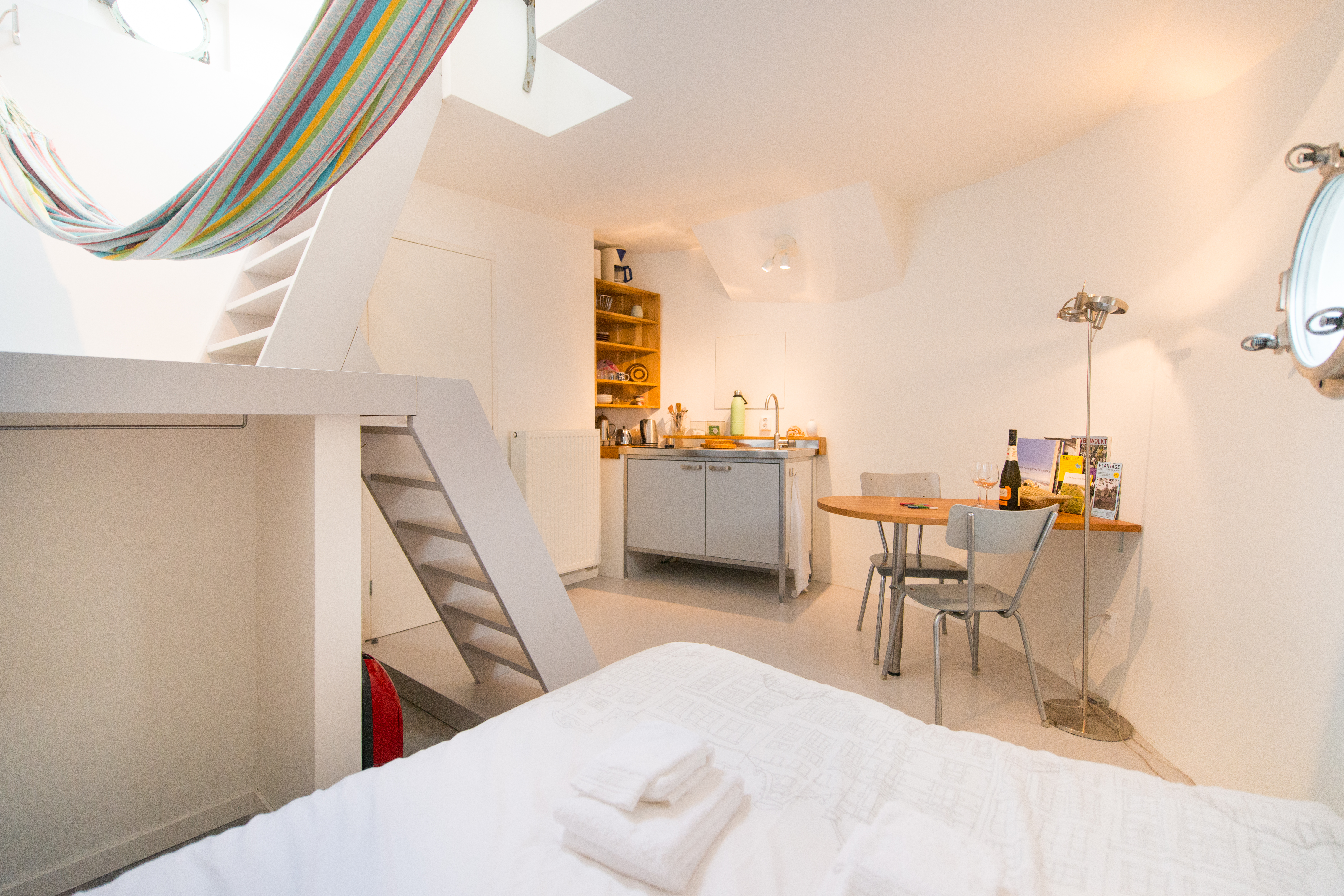 charmante privé studio op schip — Amsterdam stay