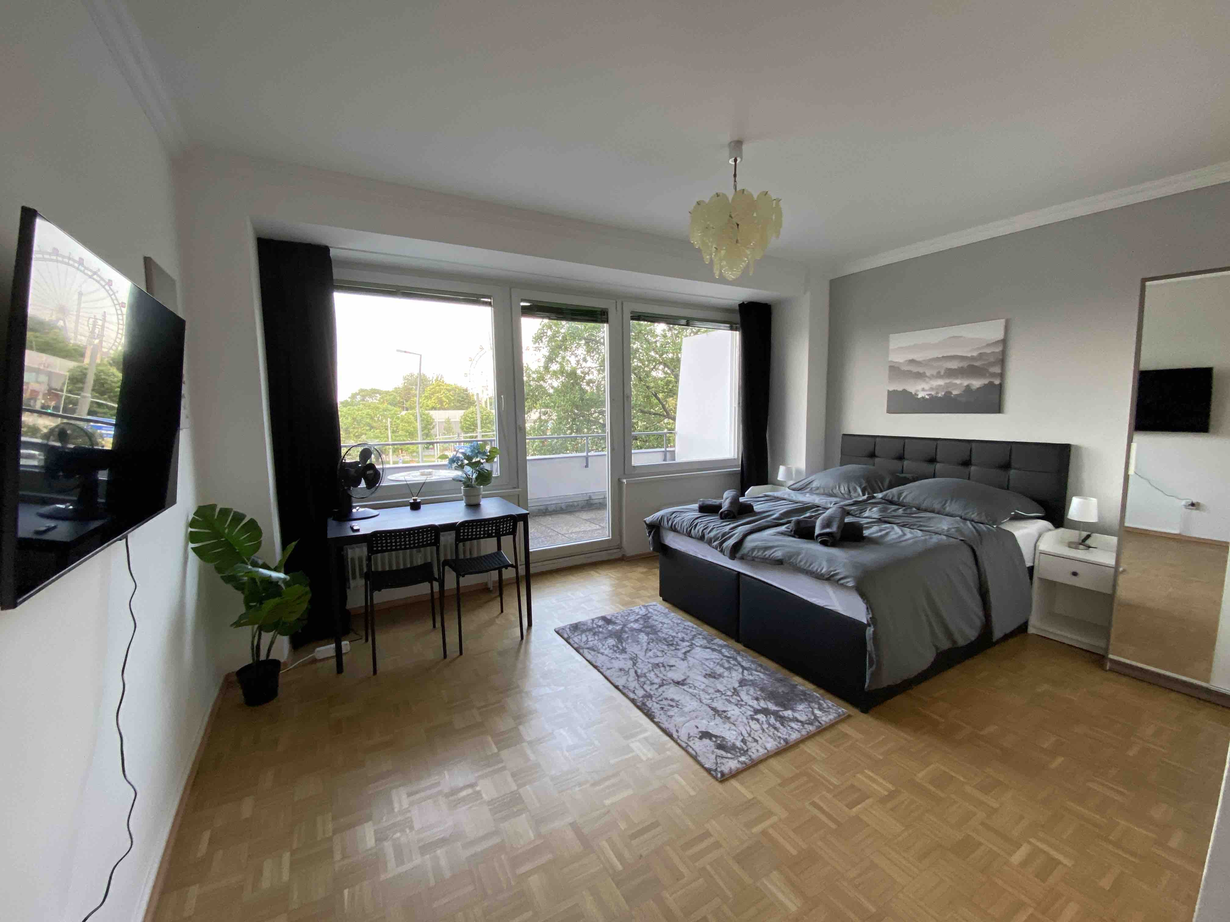 T7 Cozy apartment w. balcony near the city center