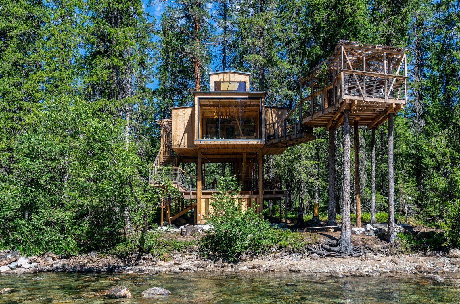 A Auge River Eye Treehouse Treehouses For Rent In Tinn Telemark Norway