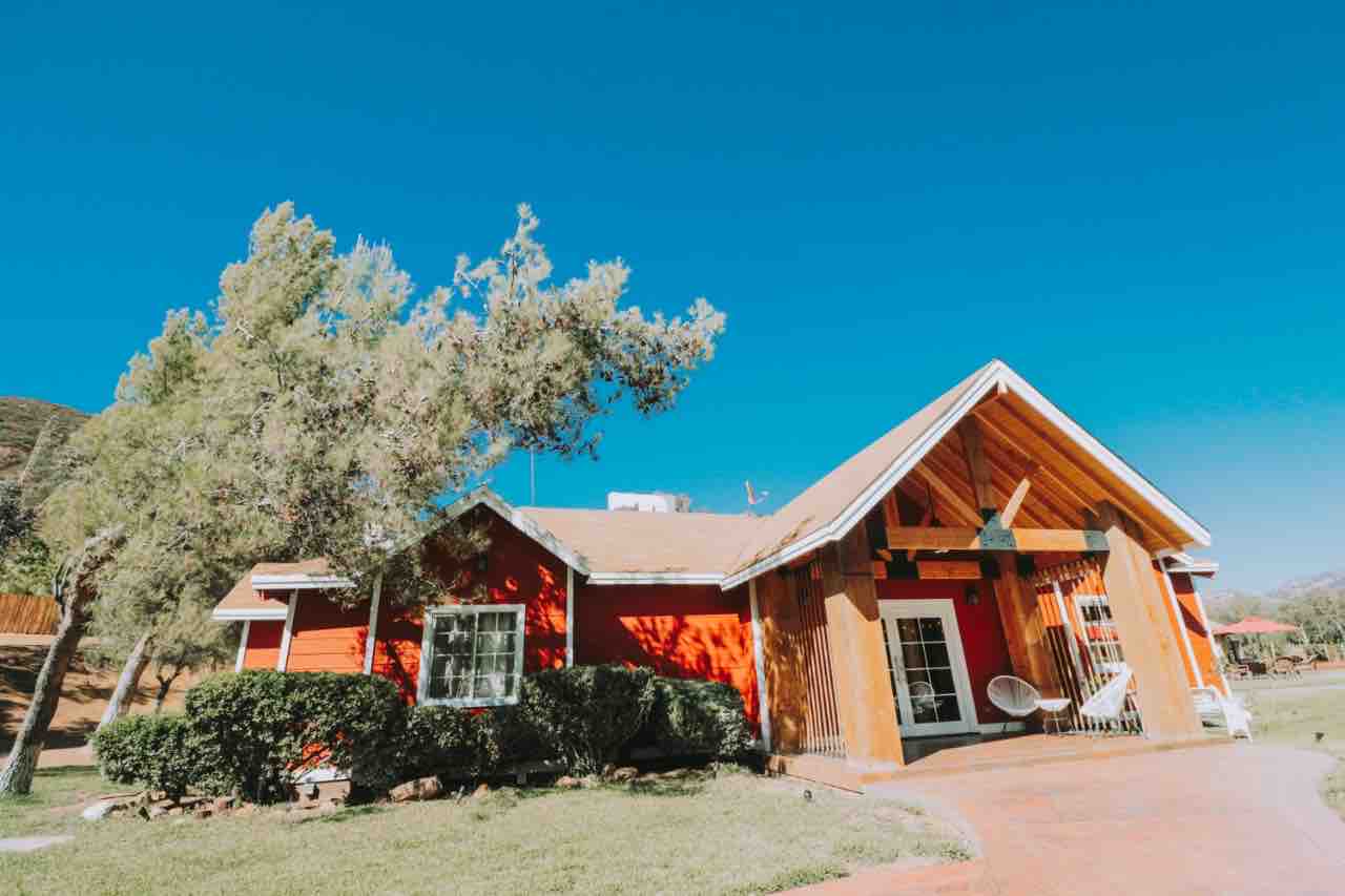 Cabaña del Valle, Ensenada, Baja California, MEX Cabañas en renta en