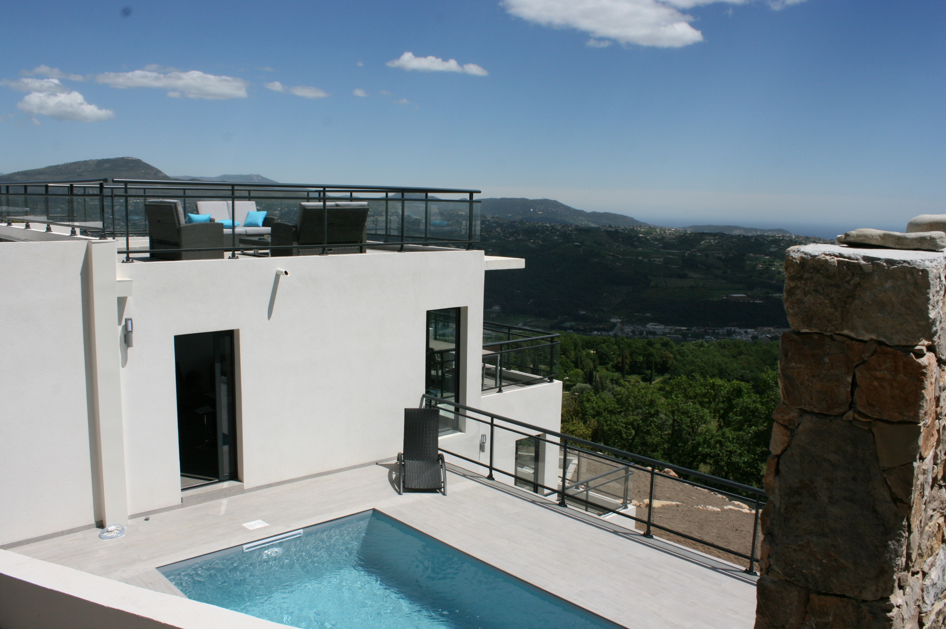 Mauritanica panoramic sea view private pool