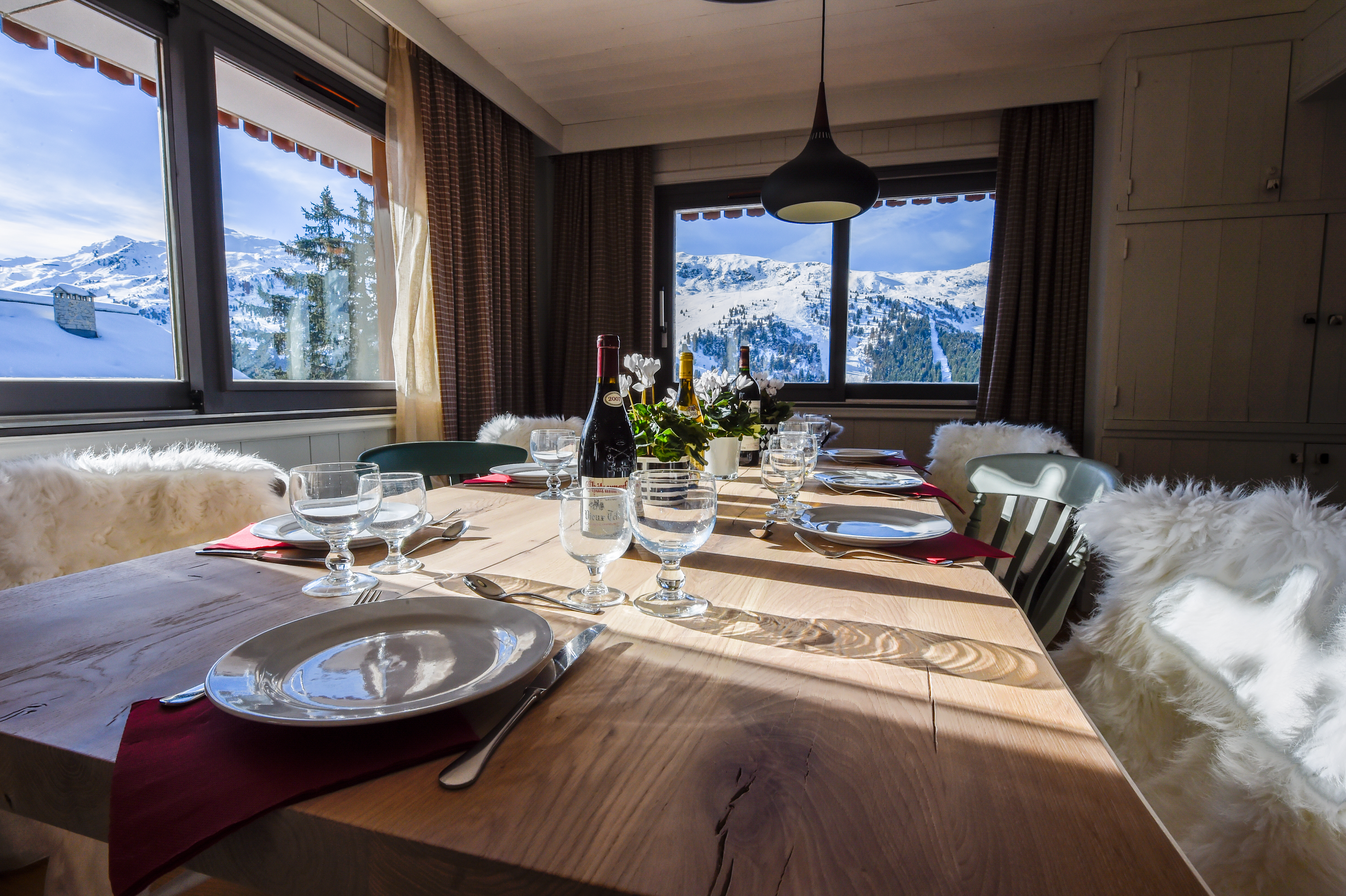 Apartment at the foot of the slopes, exceptional setting