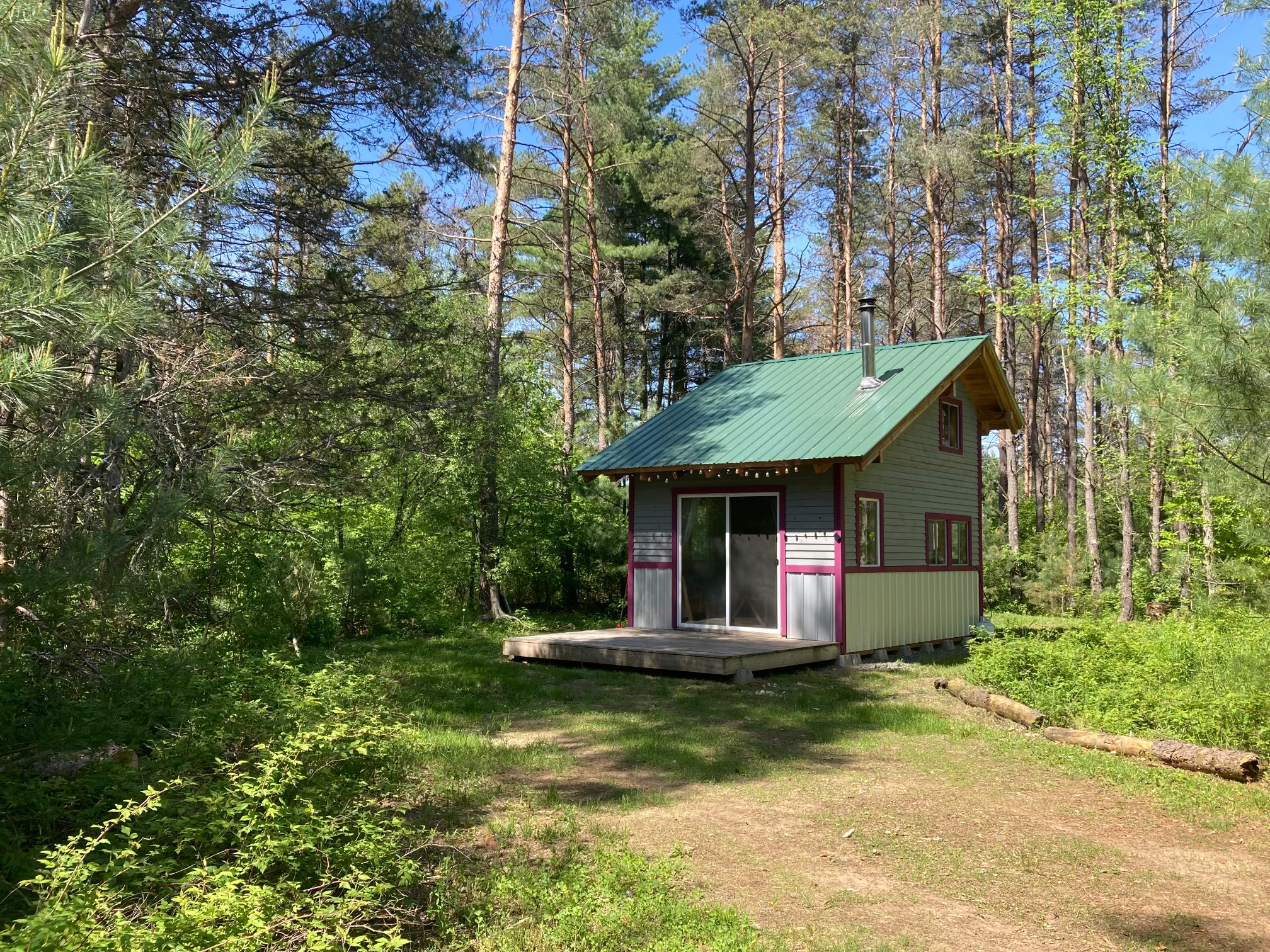 The Shepherd's Crook at Blue Pepper Farm Tiny houses for Rent in Jay, New York, United States