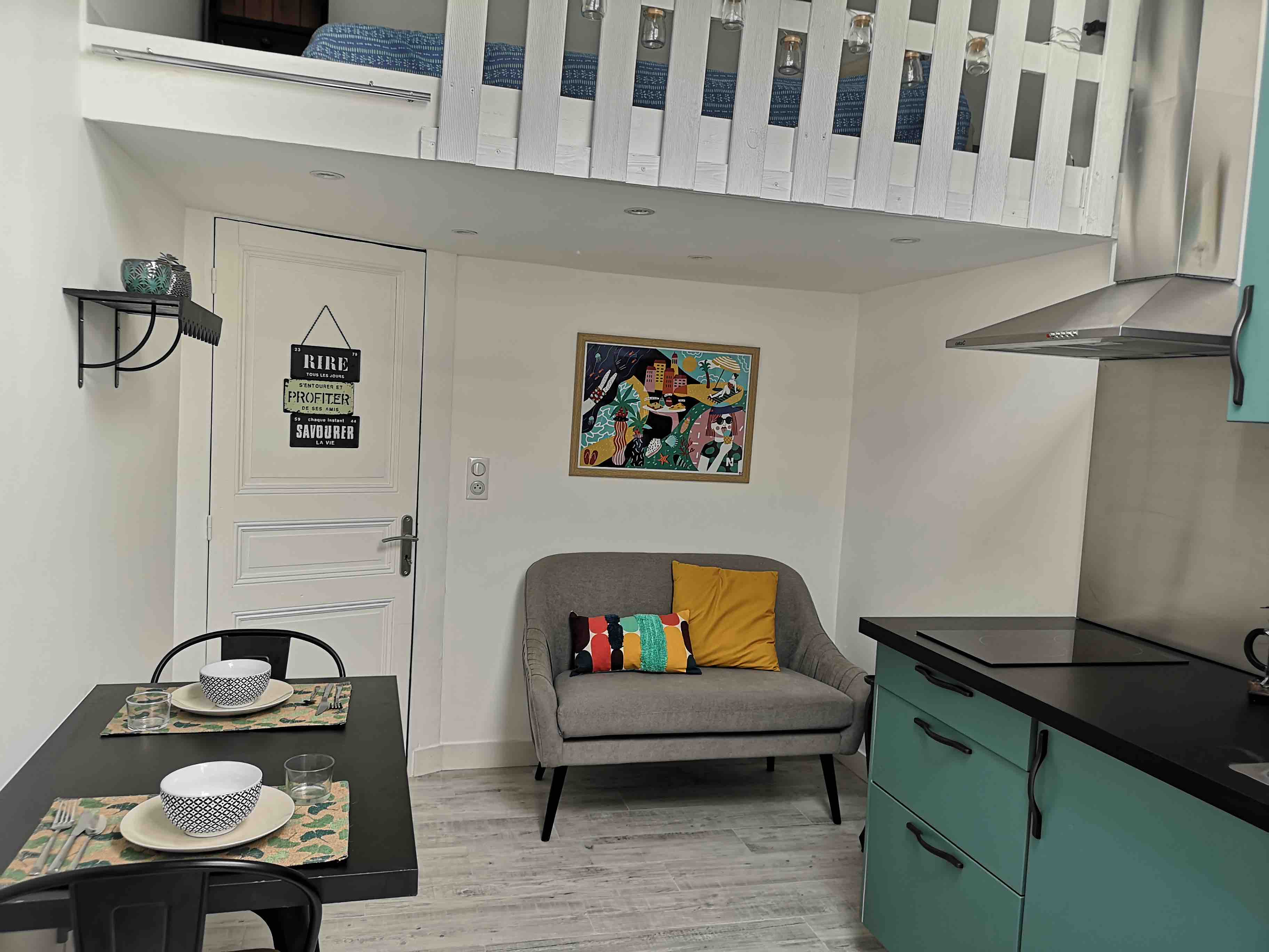 Charming 2 rooms -  Independent - French Riviera