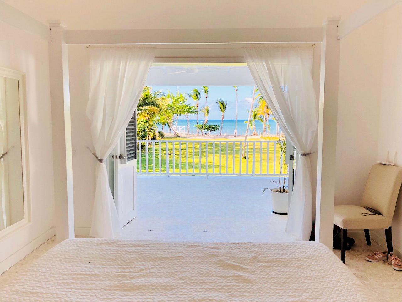 Casa Blanca Luxury Staffed Beach Villa With A View Houses For Rent In El Limon Samana Dominican Republic