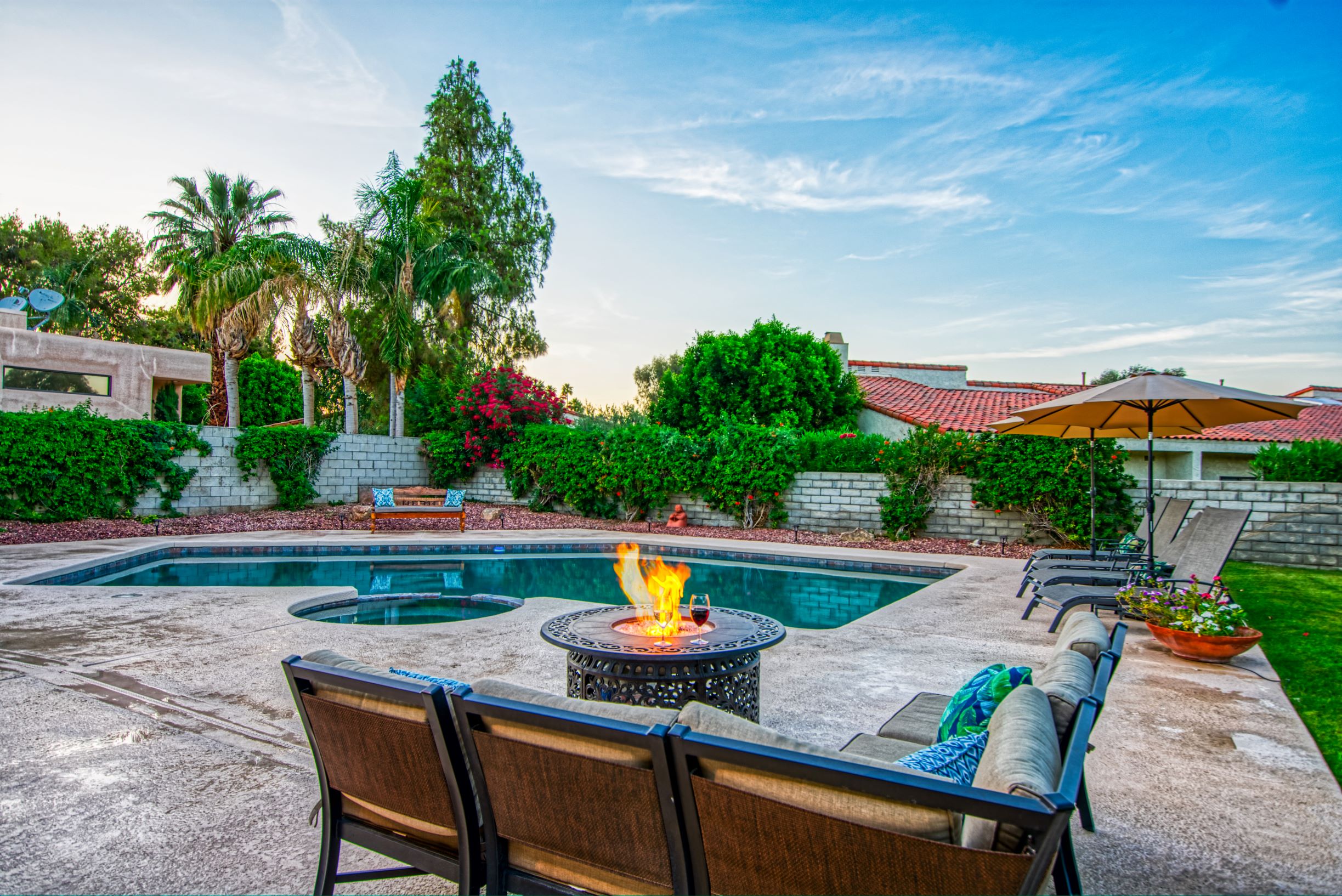 Tranquil Desert Oasis