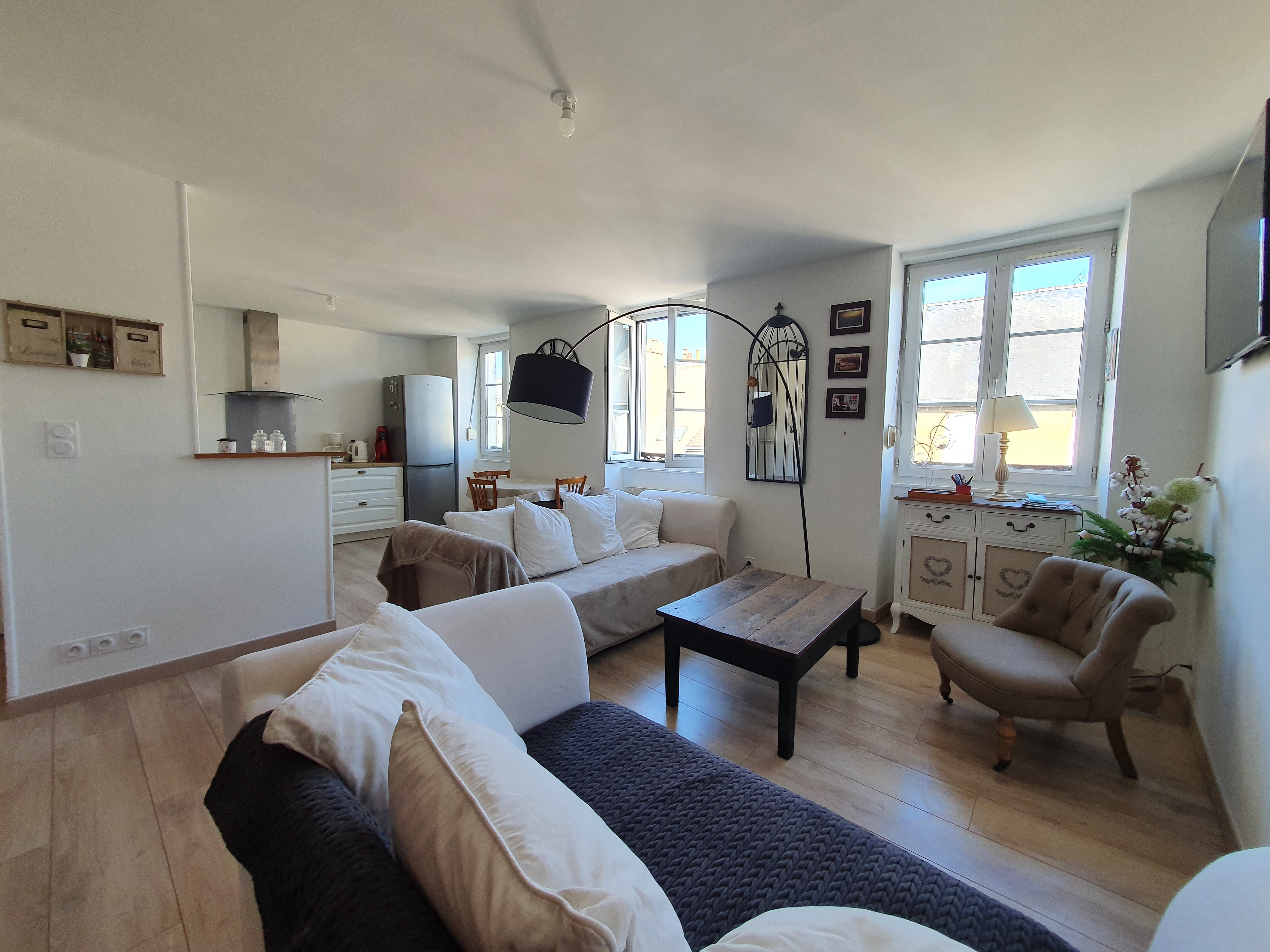 The apartment'
Quiet/ Bright/ Close to center/Bike shelter