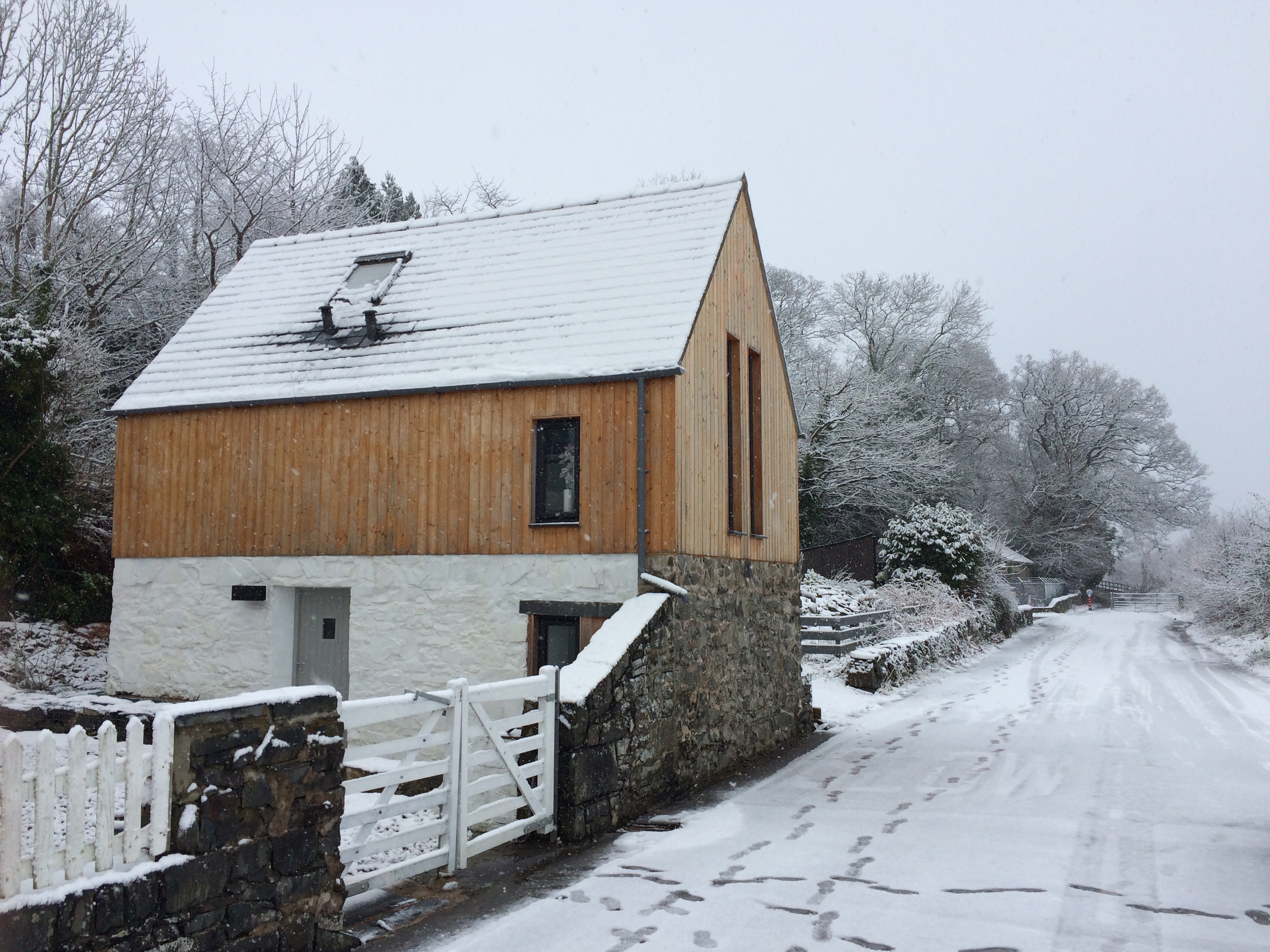 Tan Lan Lodge nestled within the Conwy Valley