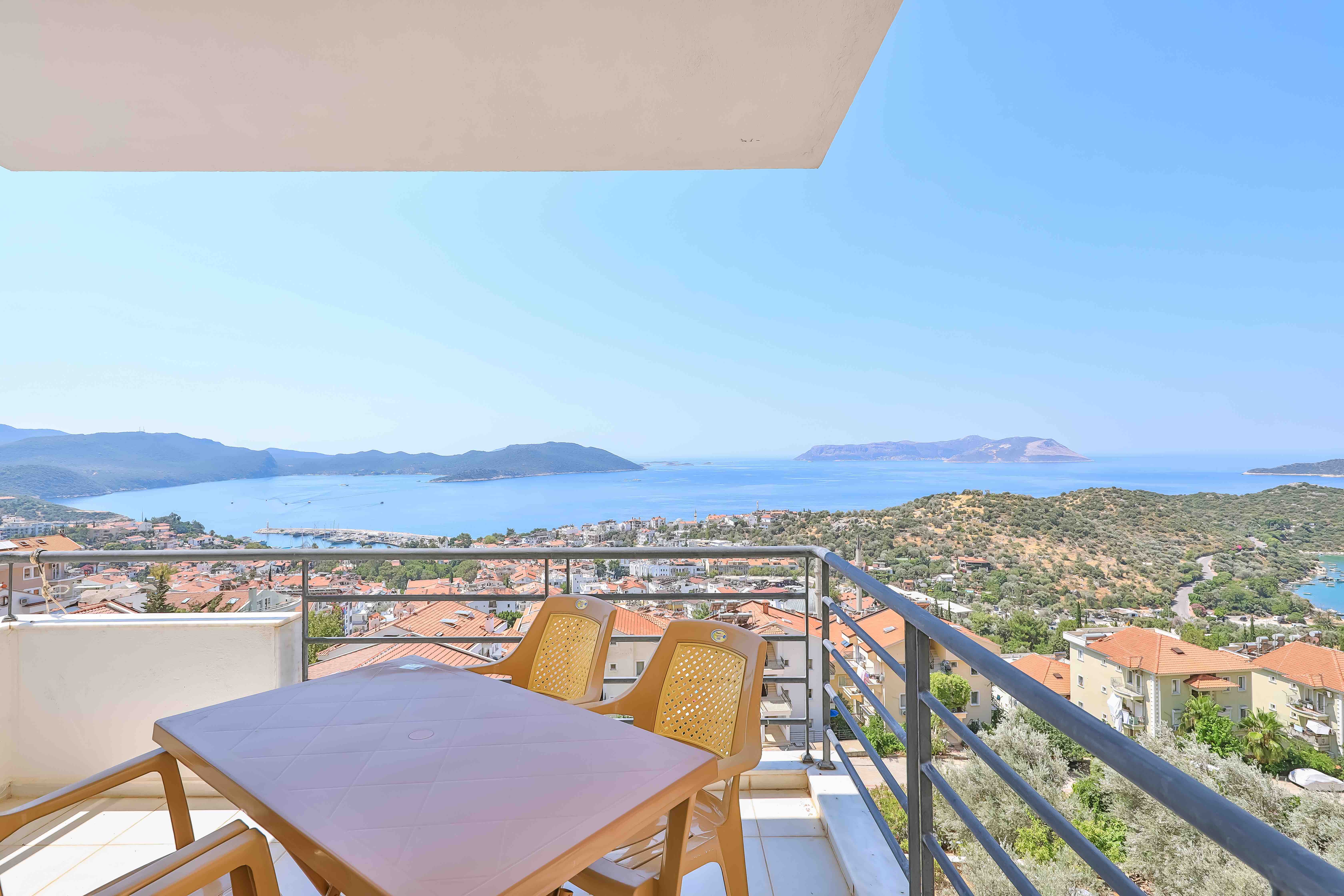 Saylam Apart B1 Manzaralı Lüks Daire Kaş merkezde Kaş şehrinde