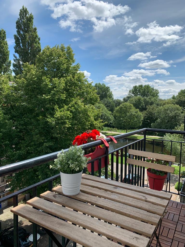 Zen flat with two balconies facing the canal โ Amsterdam stay