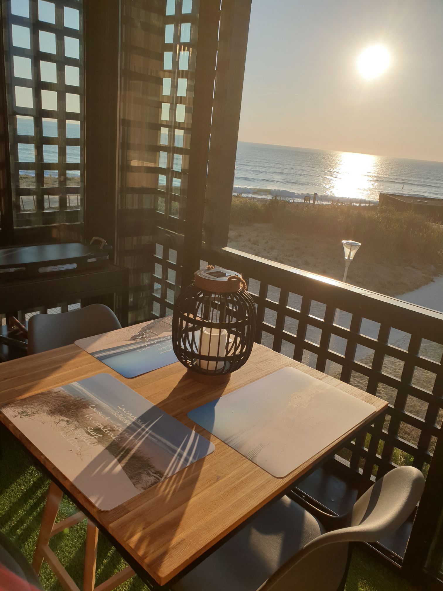 Ocean-style studio for 2 people