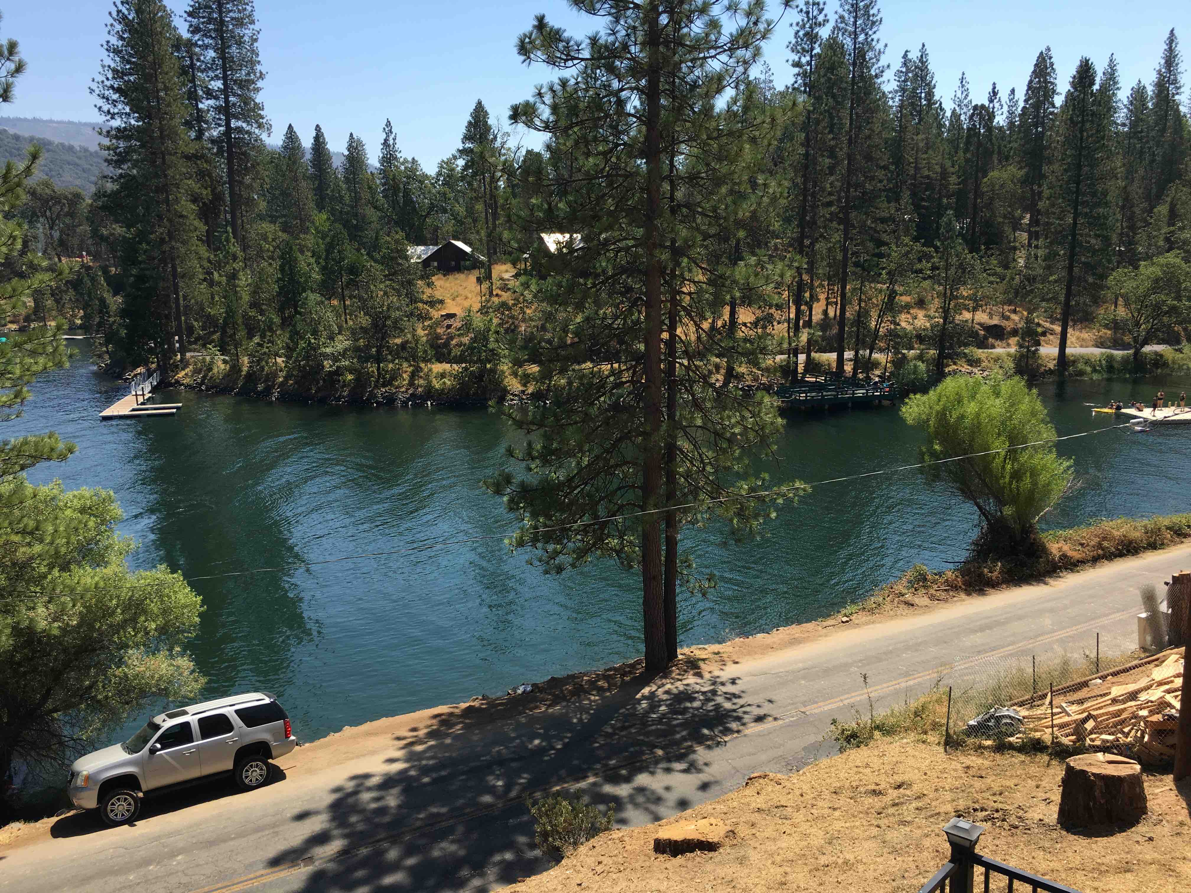 Bass Lake cabin with boat slip and stunning view Cabins for Rent in