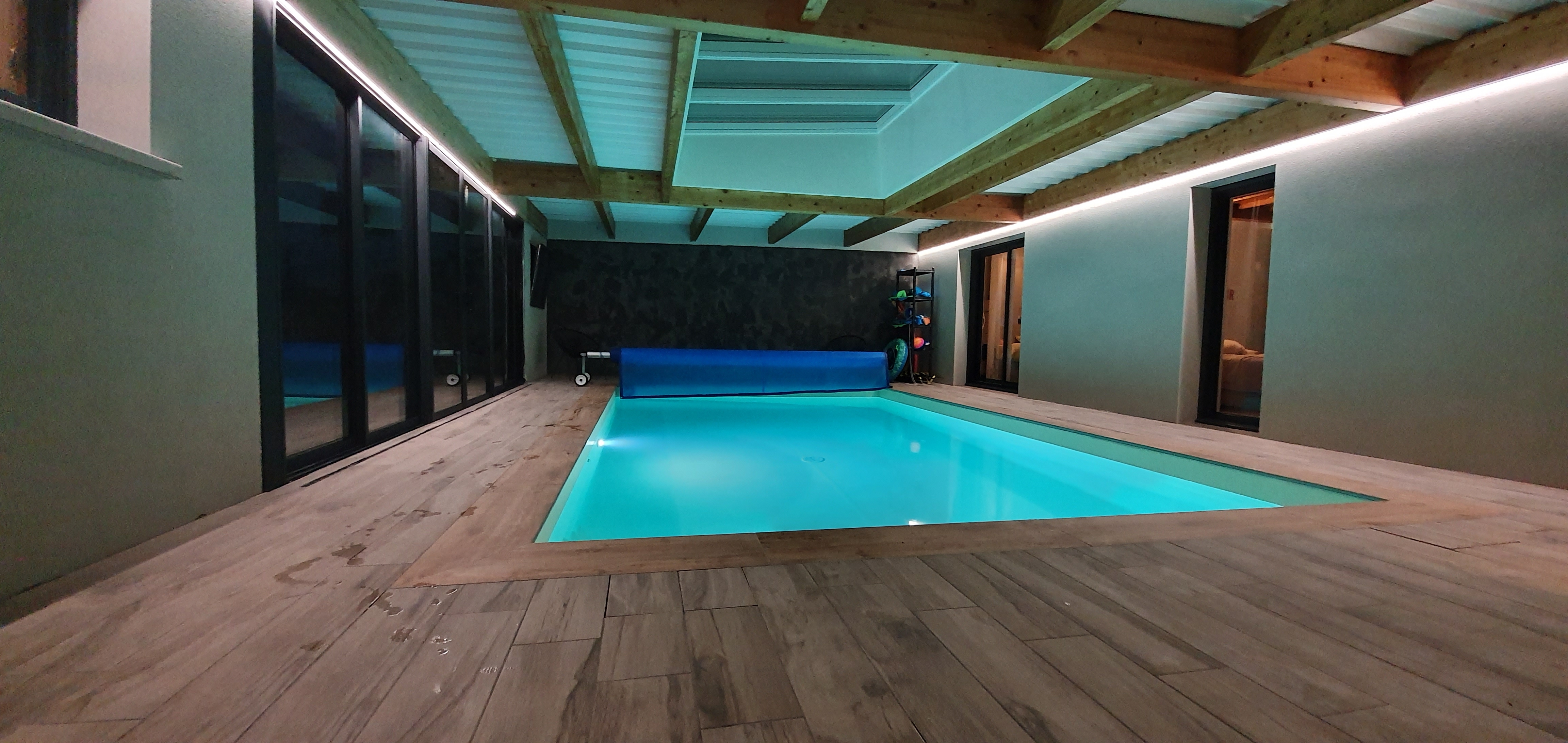family home with indoor pool