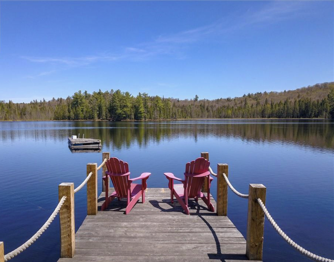 Rustic peaceful and private lakefront cottage Cottages for Rent in Kearney, Ontario, Canada