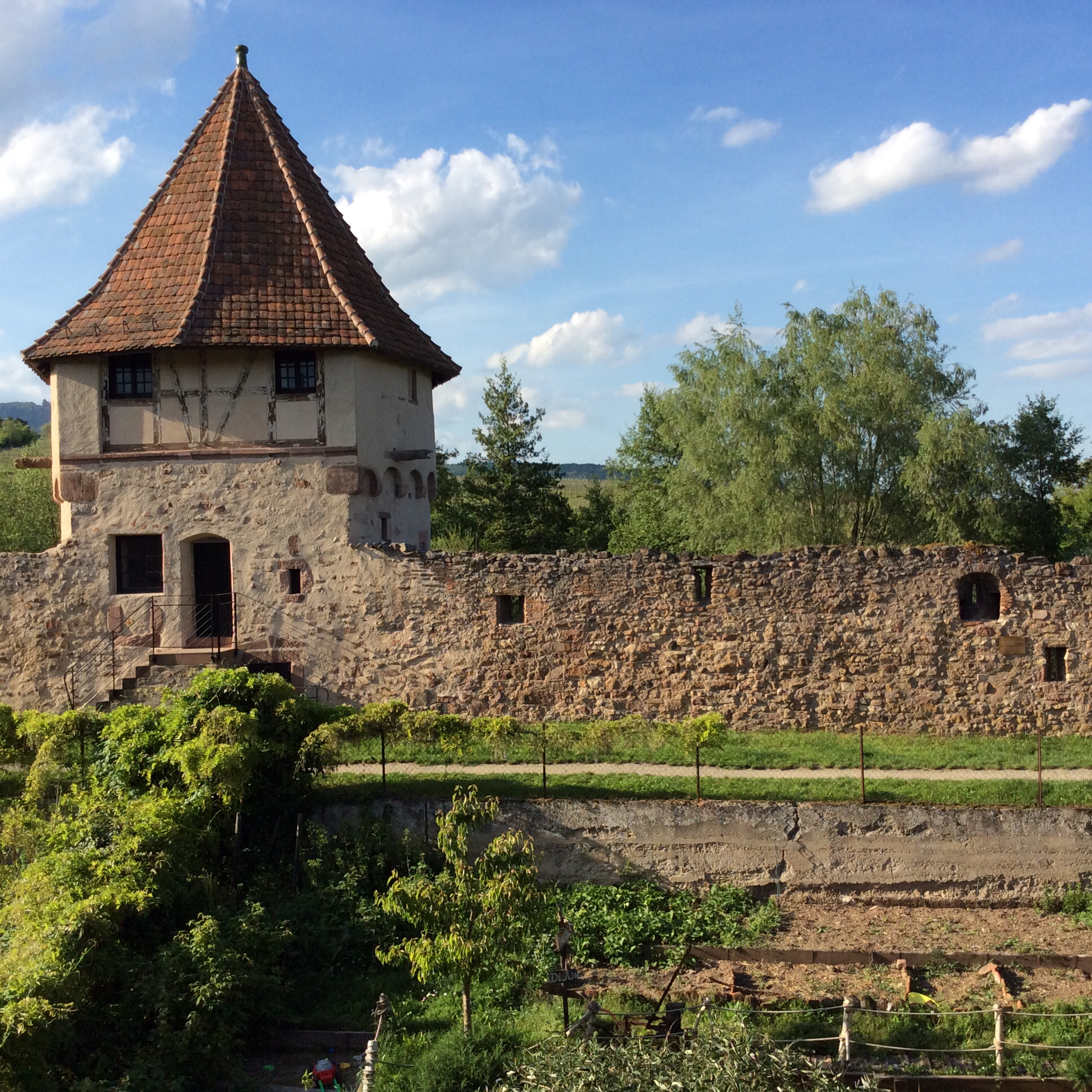 La Maison des Remparts, Alsace, Bergheim.