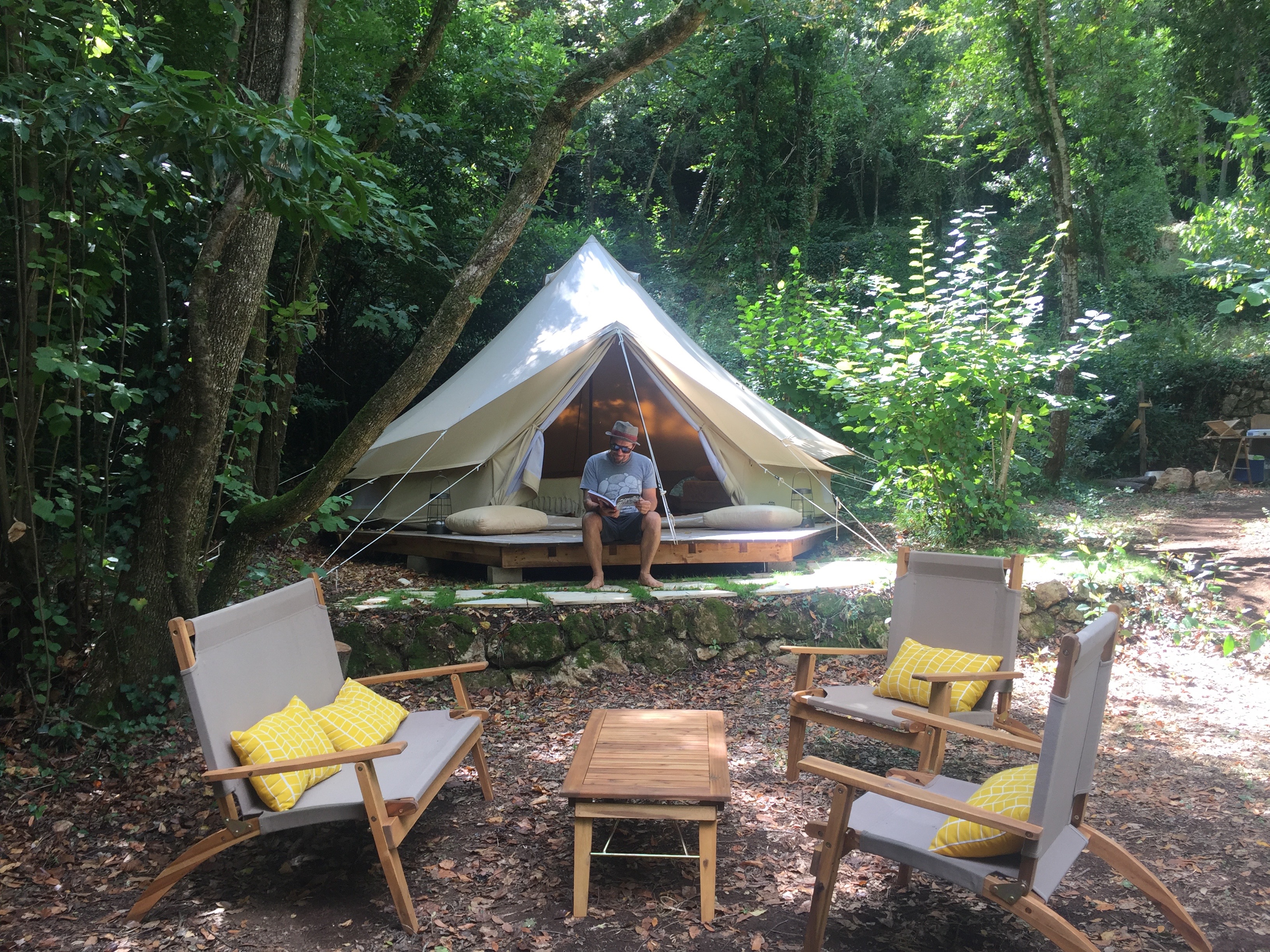 Sleeping in La Siagne