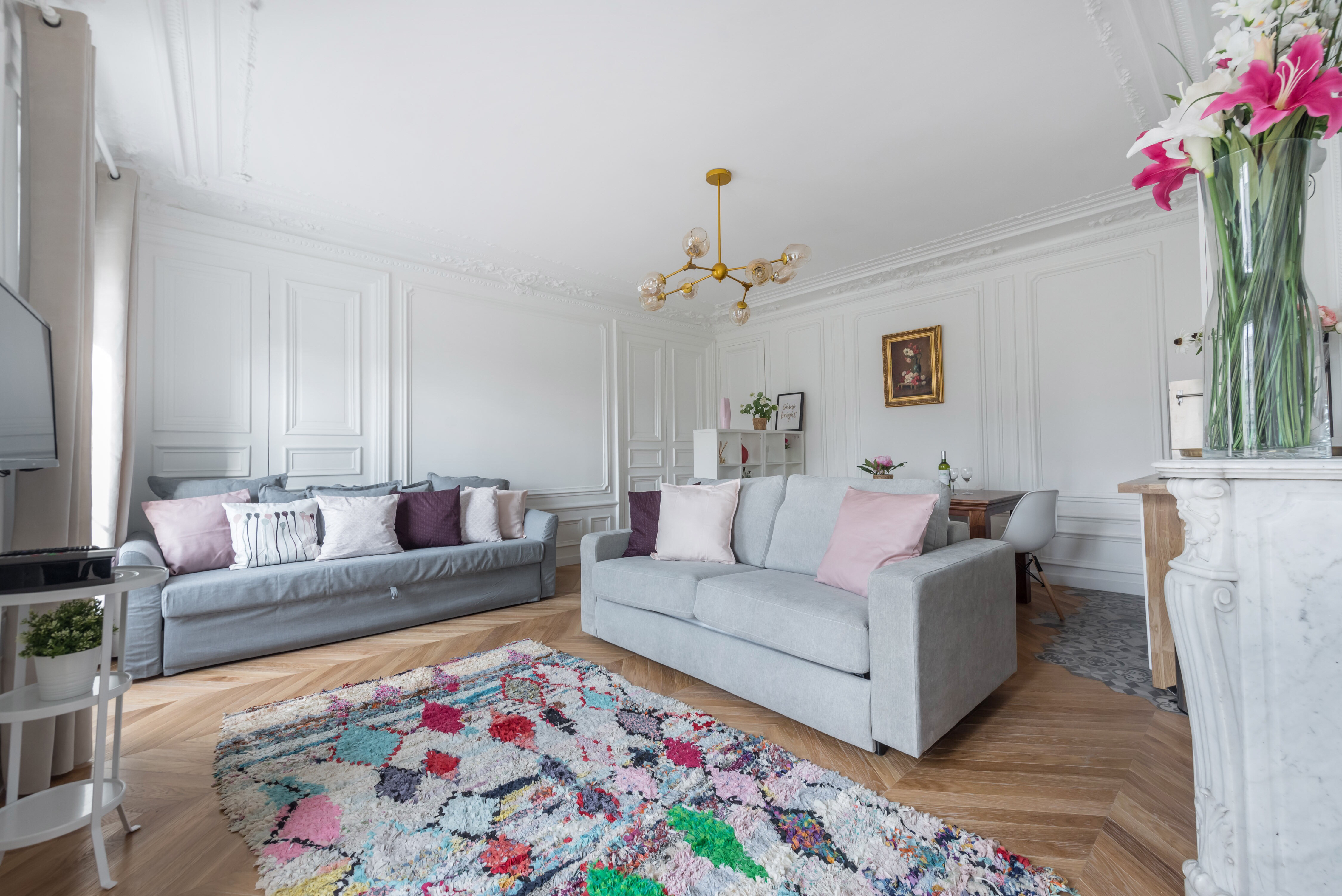 Bel appartement haussmanien dans Paris Centre