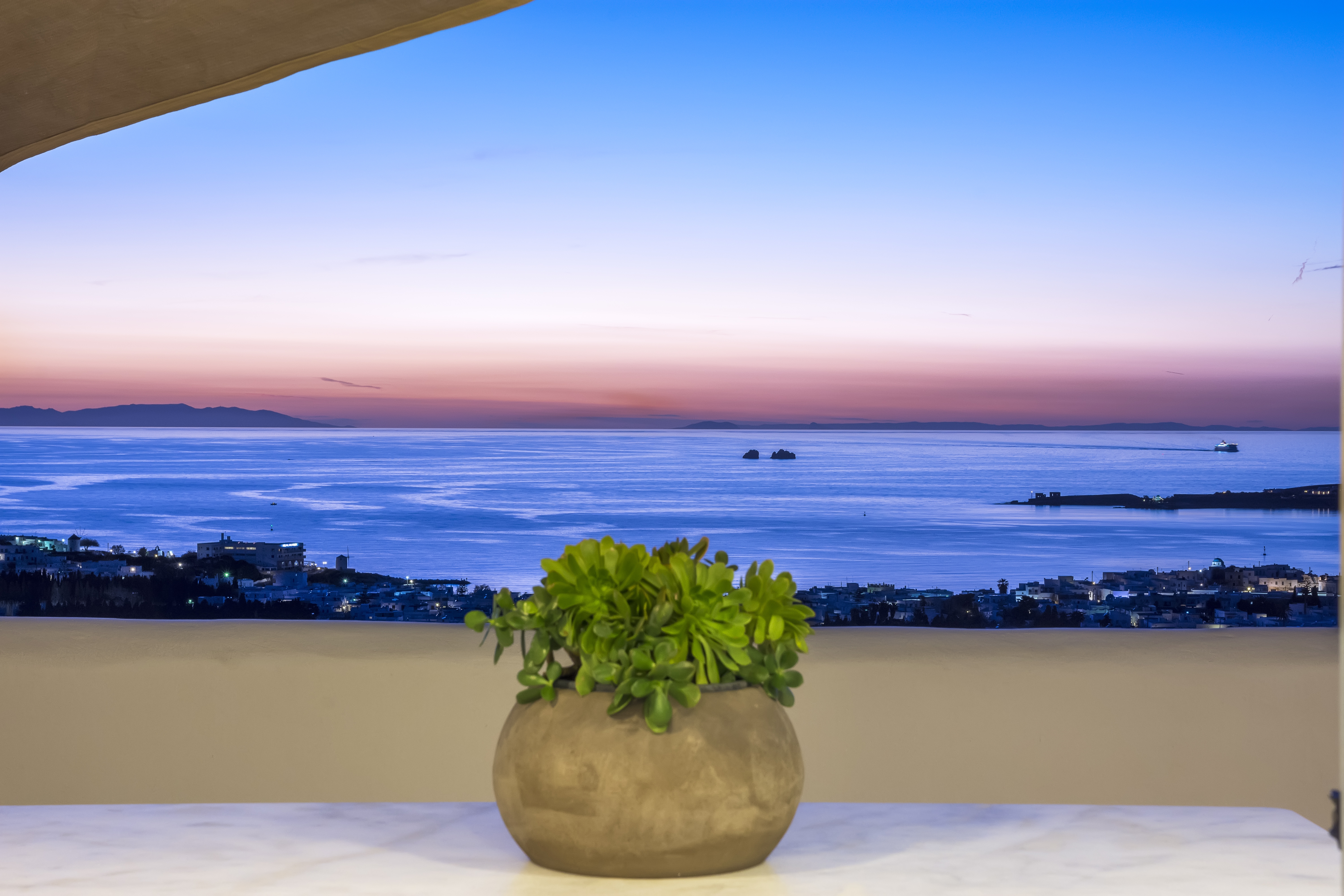 Panoramic view studio