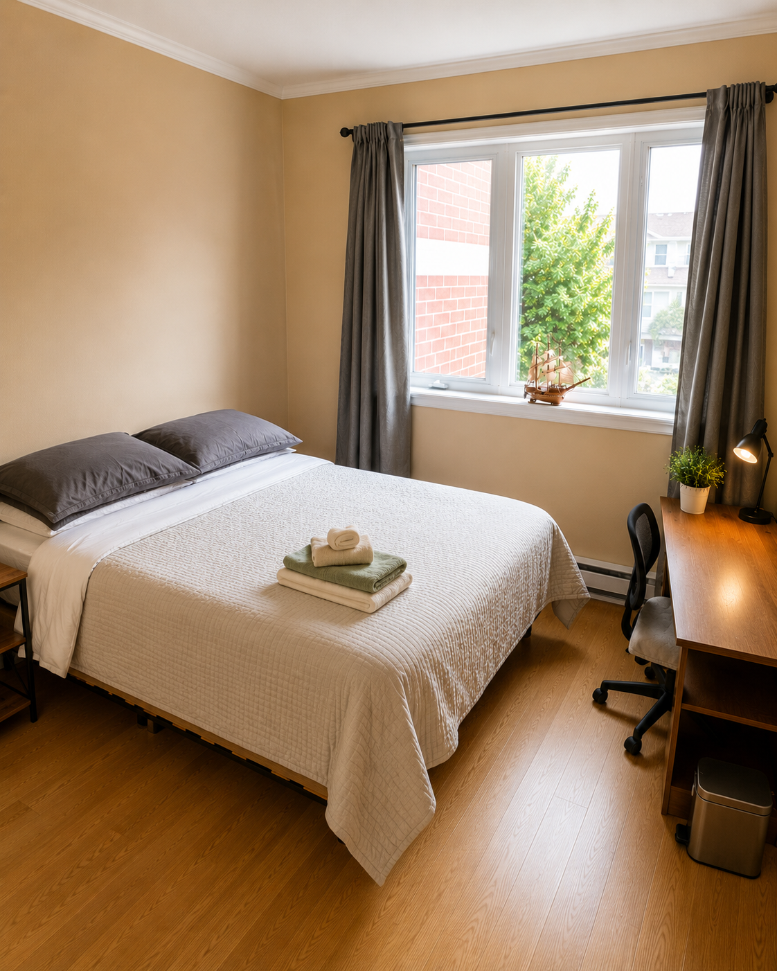 Private room downtown Montreal 40-2b in Ville-Marie, Montreal