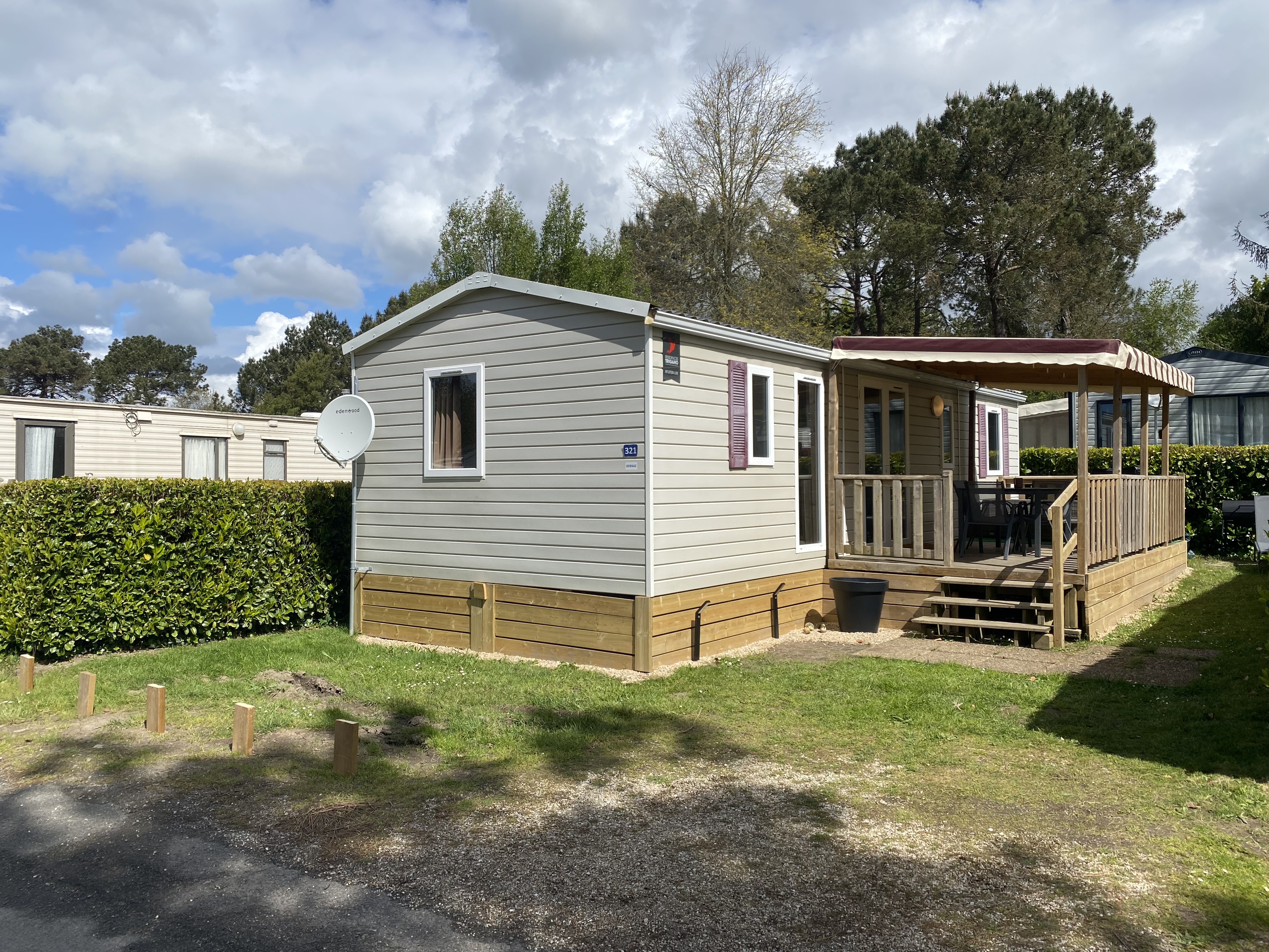 Mobil-home camping kerlann