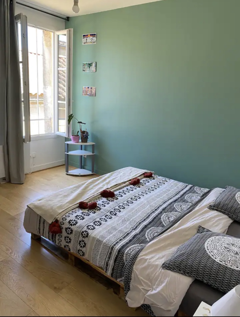 Bedroom in townhouse