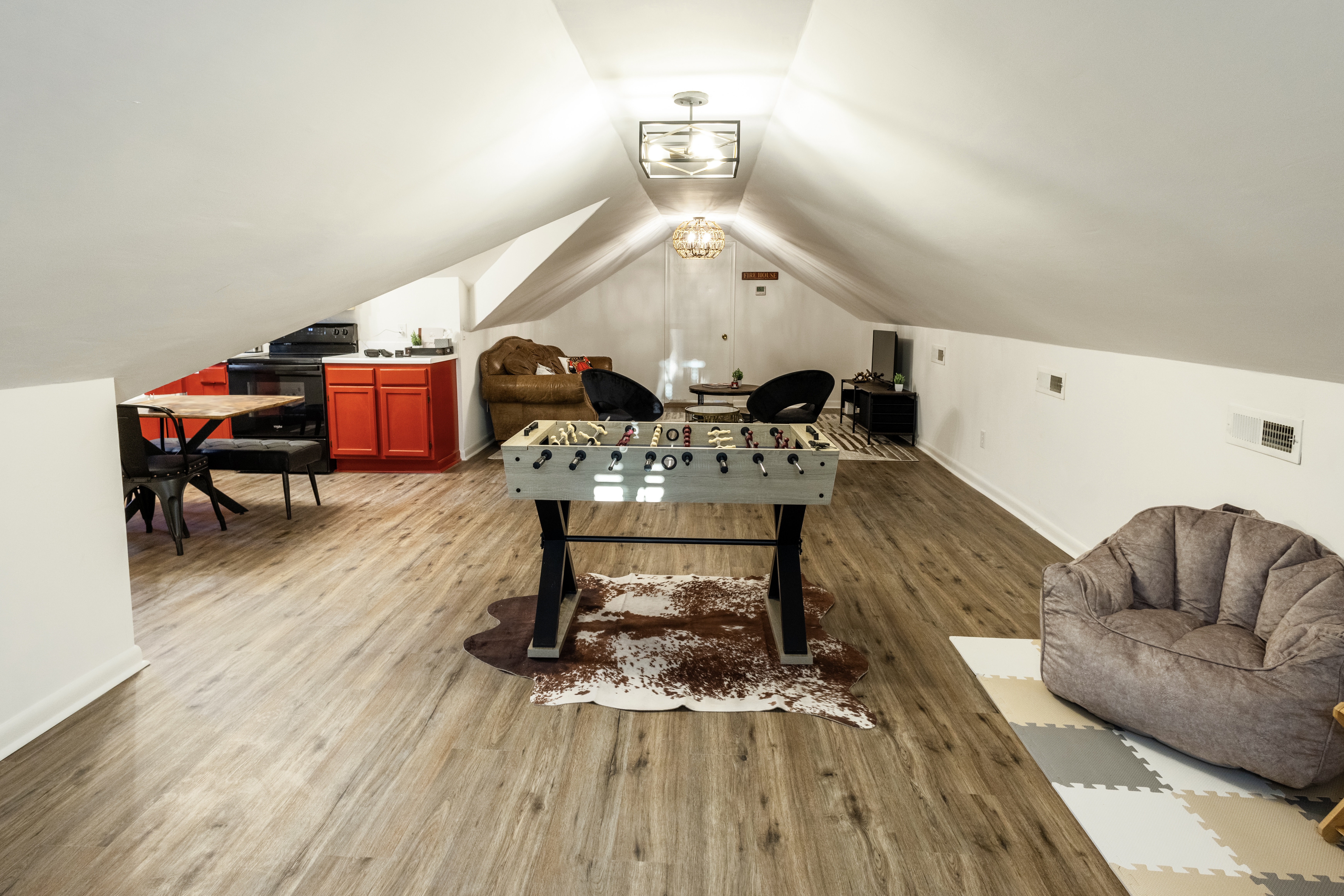 Modern Firehouse Chic Loft