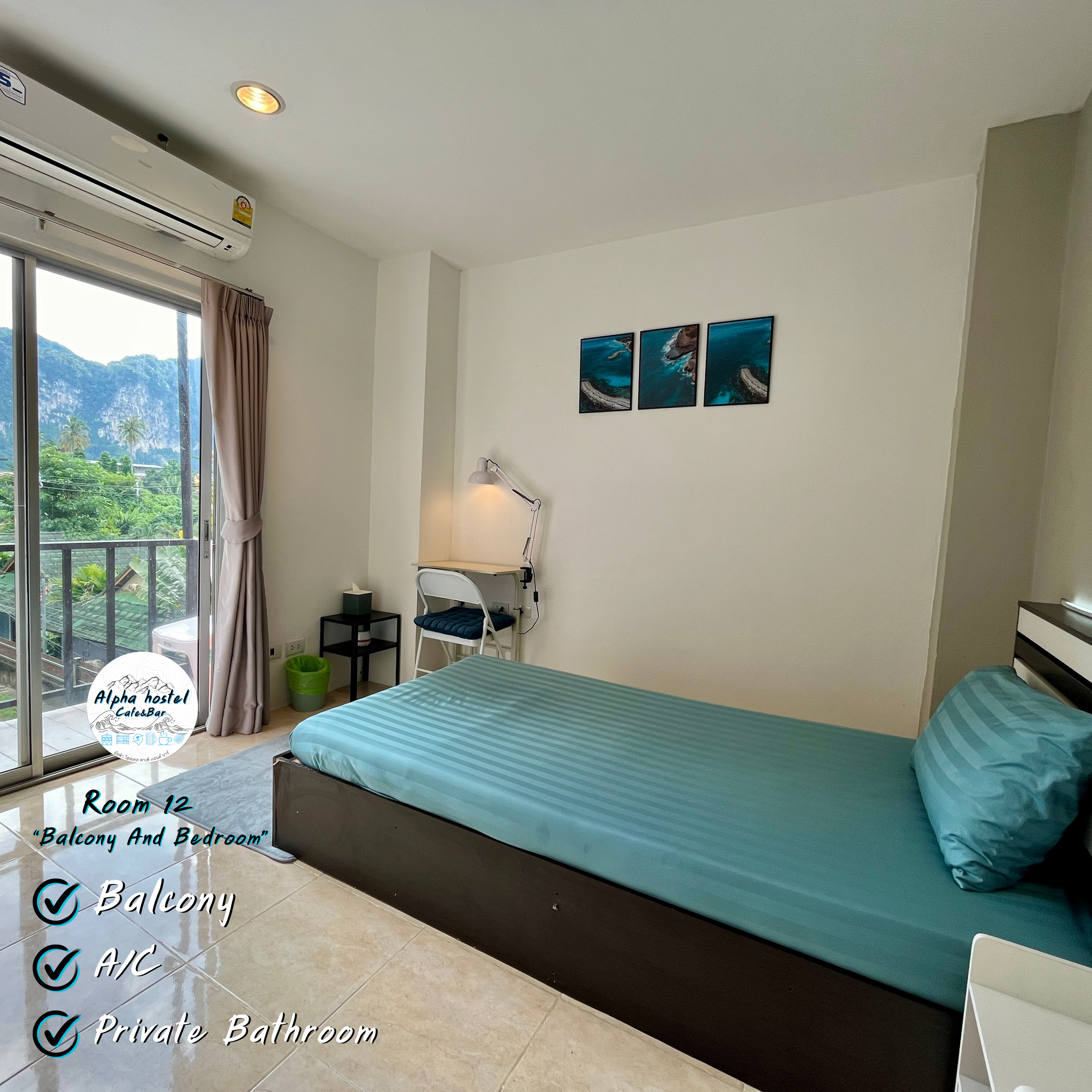 ALPHA VIEW Balcony And Bedroom