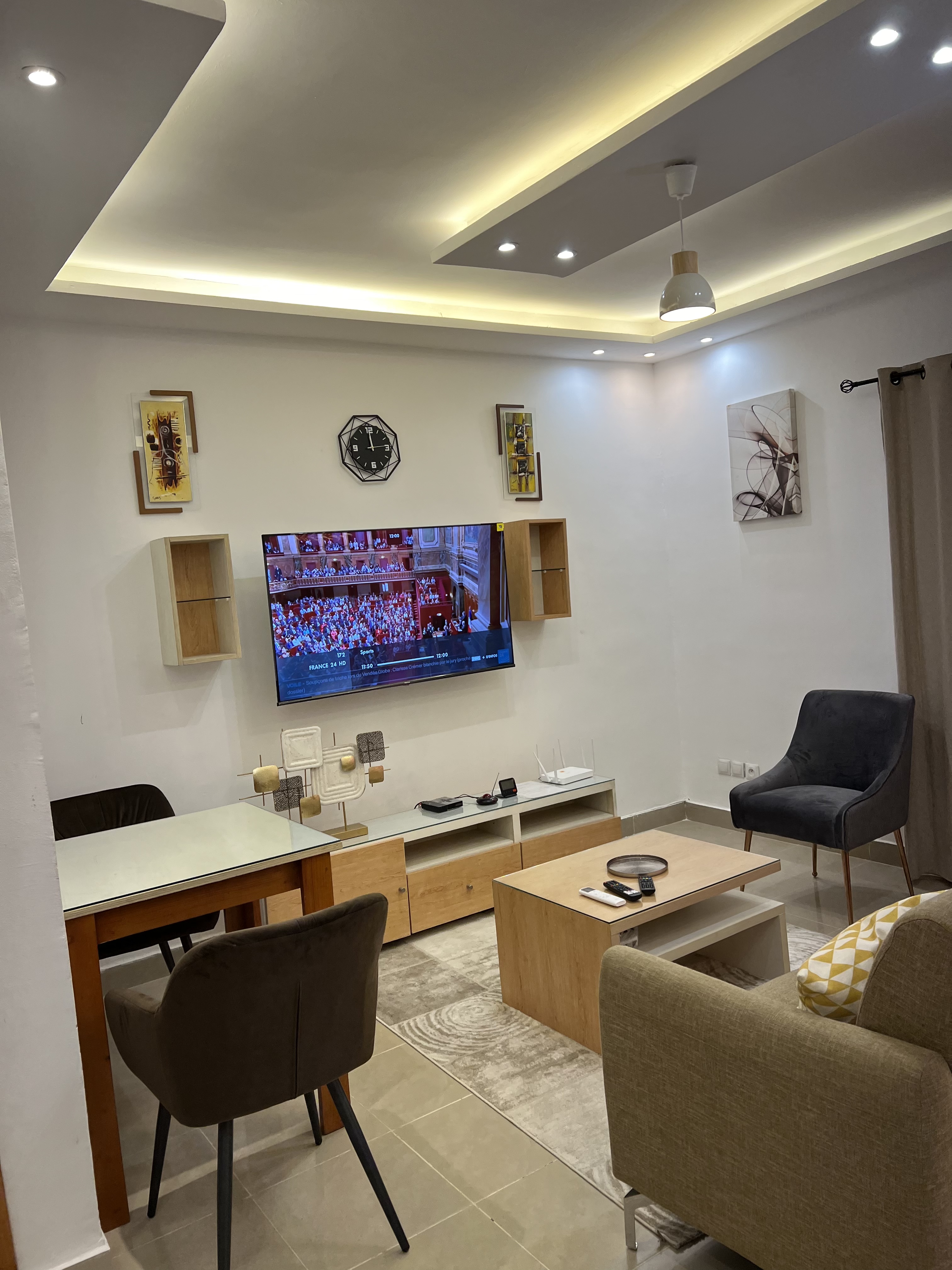 modern 2-room apartment