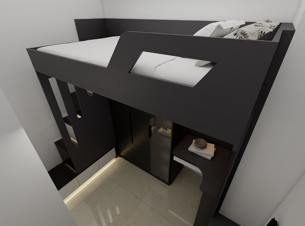 N1 Futuristic Private Suite 30Sec to MTR w/washer