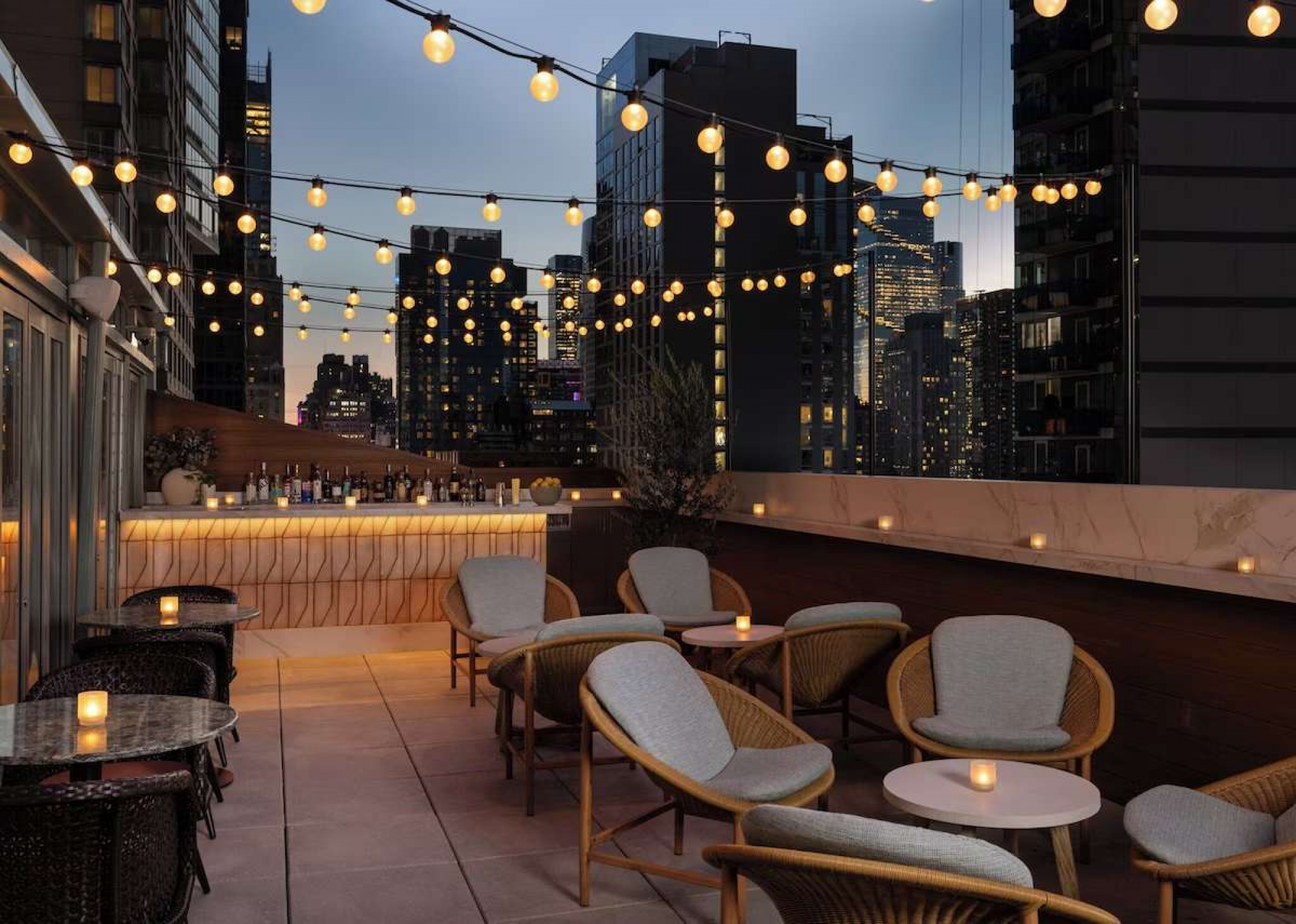 Steps to Times Square + Rooftop Bar & Restaurant