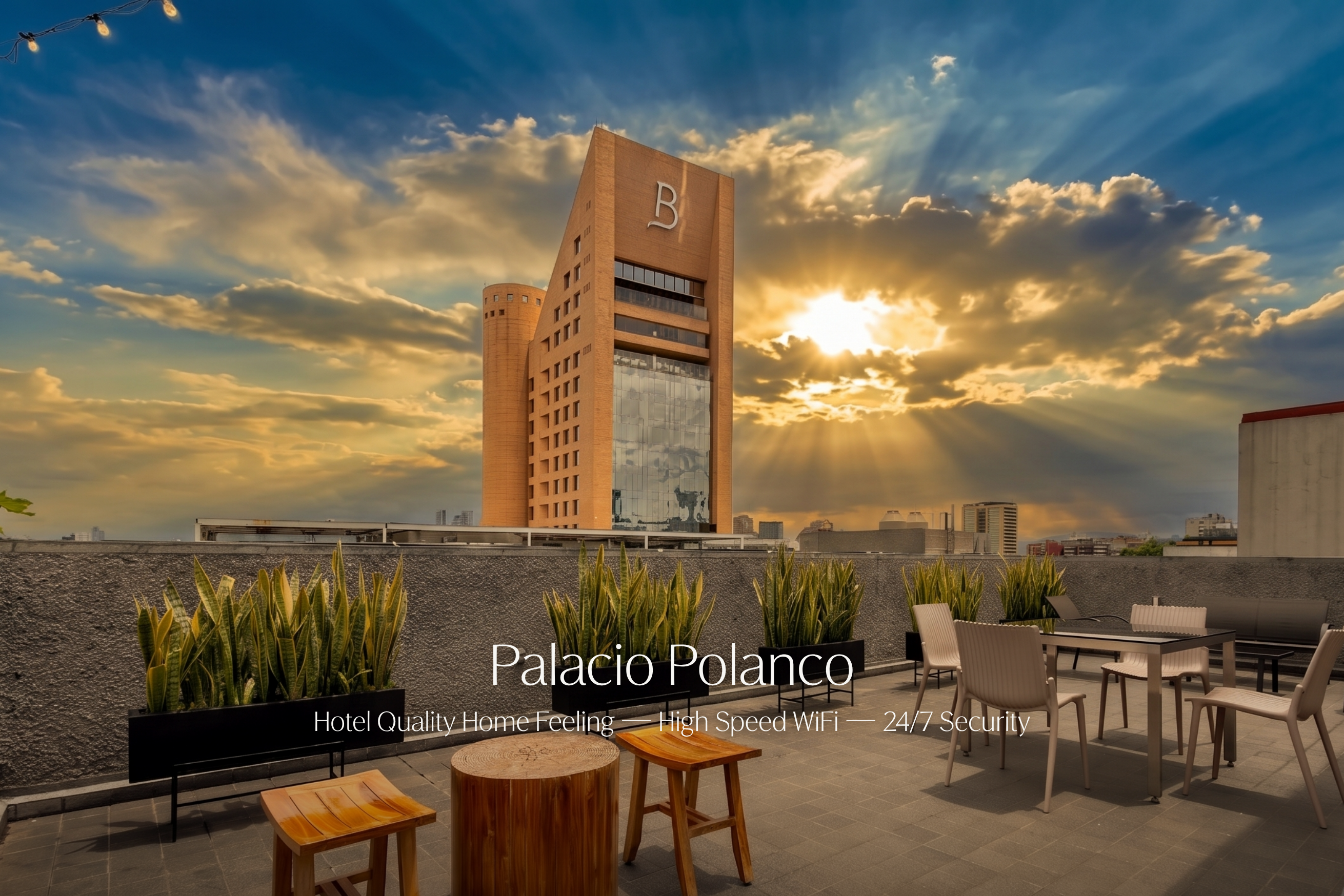 Capitalia | Palacio Polanco 2BR Prime, Gym + Wifi