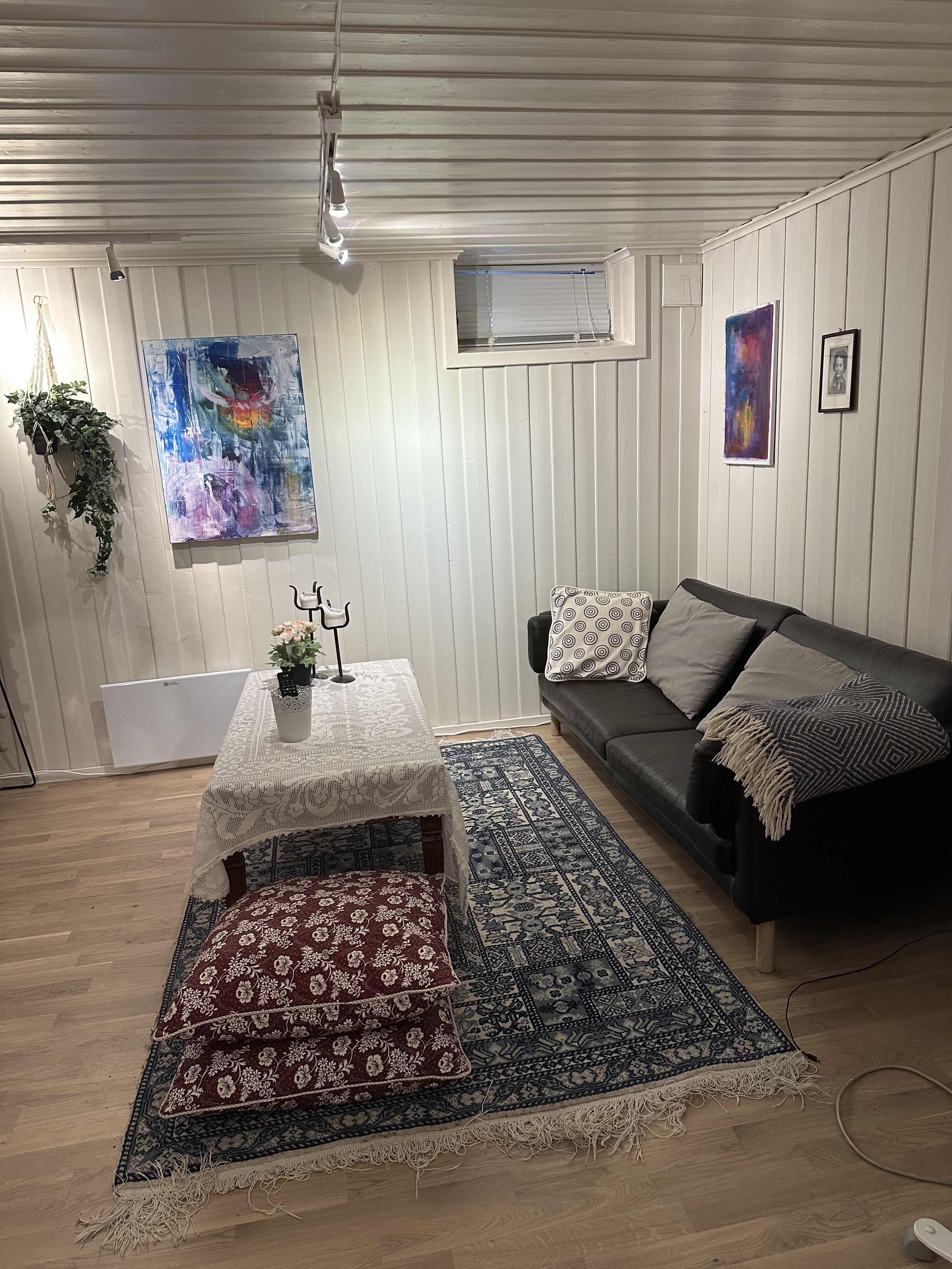 Basic basement apartment in Ås