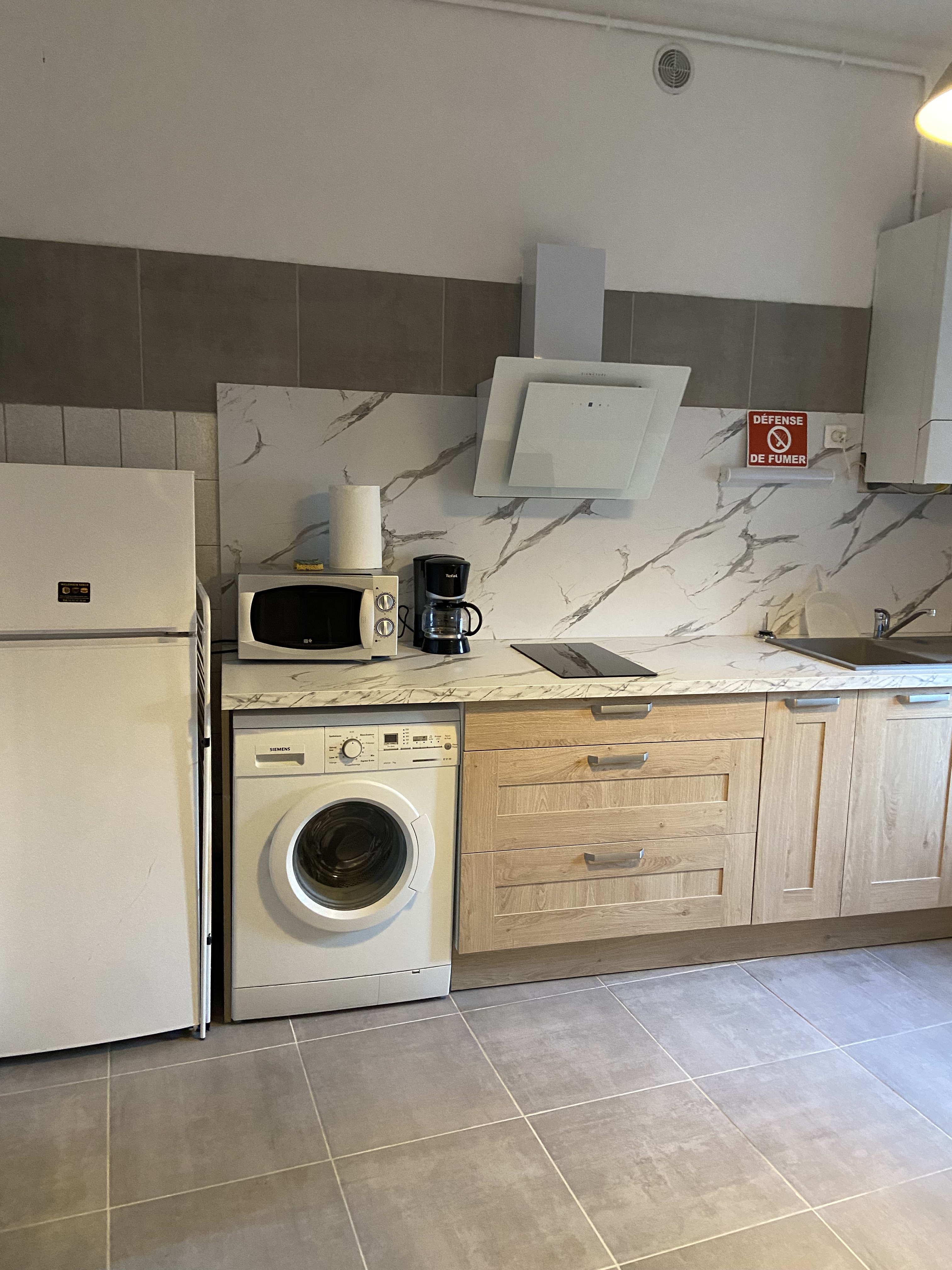 Two rooms 35 m2 city center