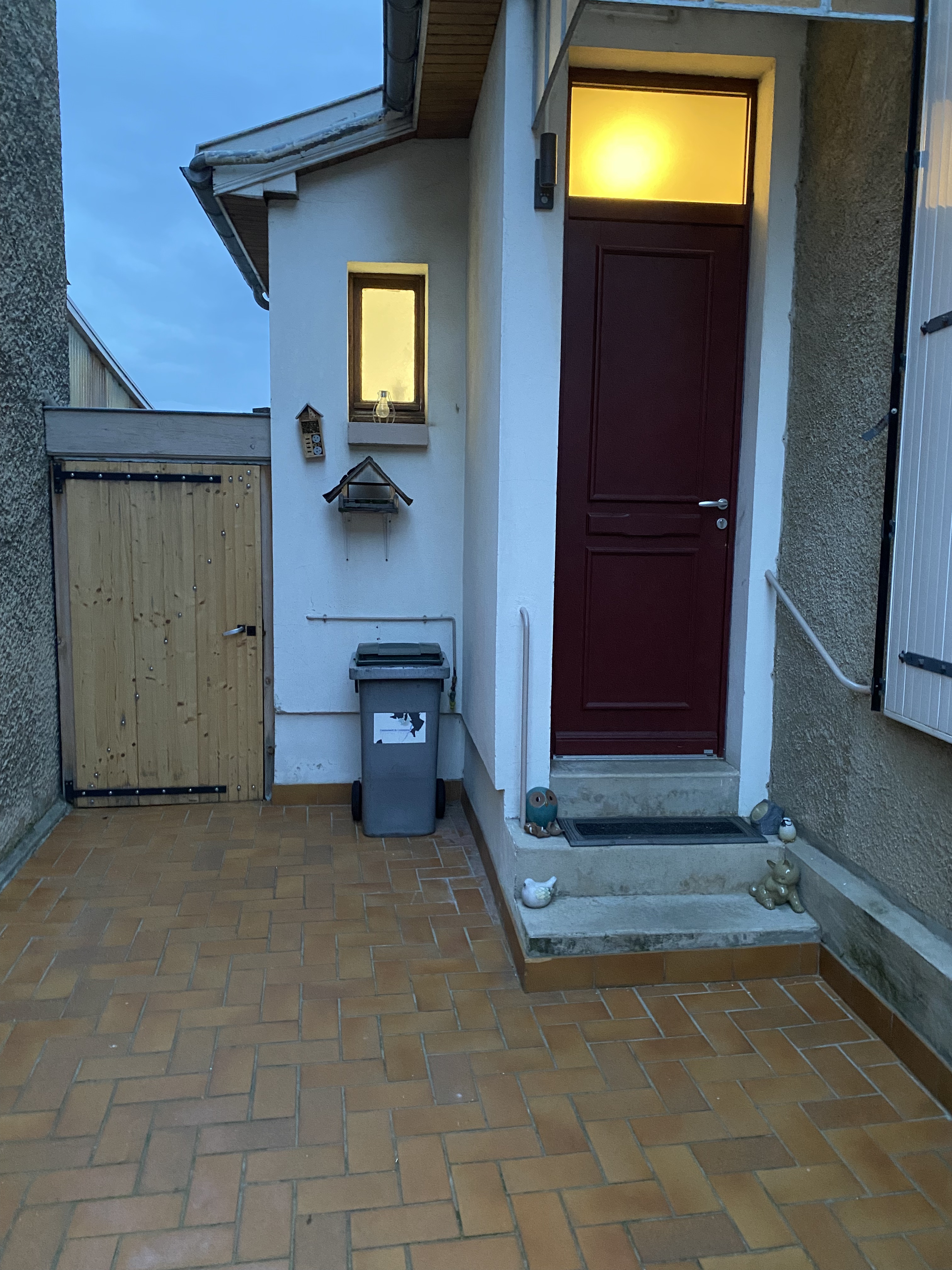 House near city center