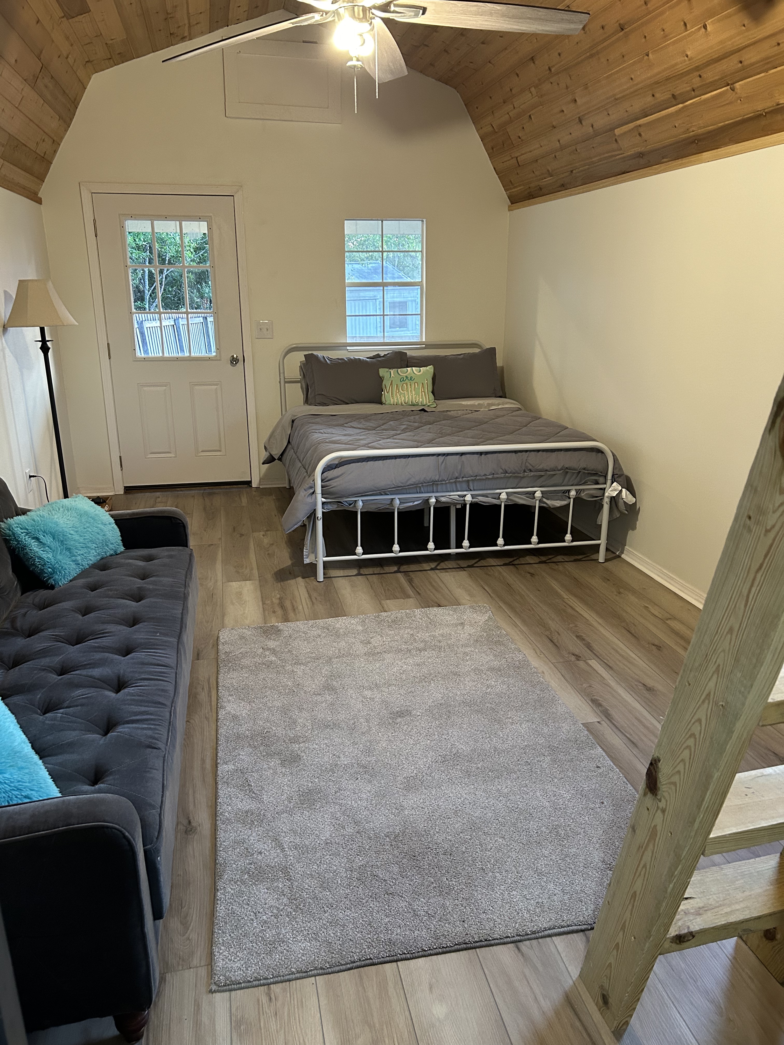 Lovely new tiny home-pool access
