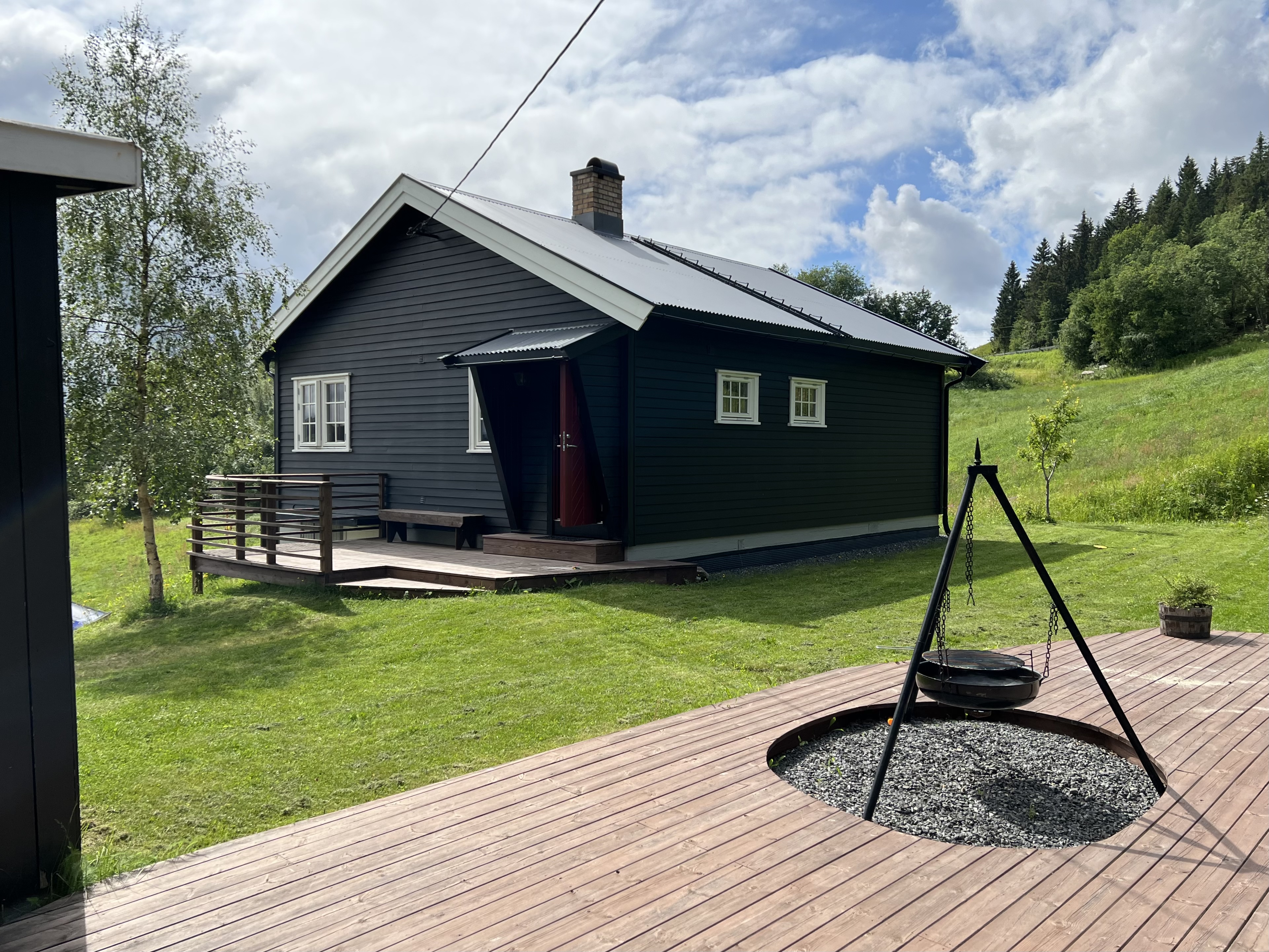 Year-round cabin with great views near Skeikampen