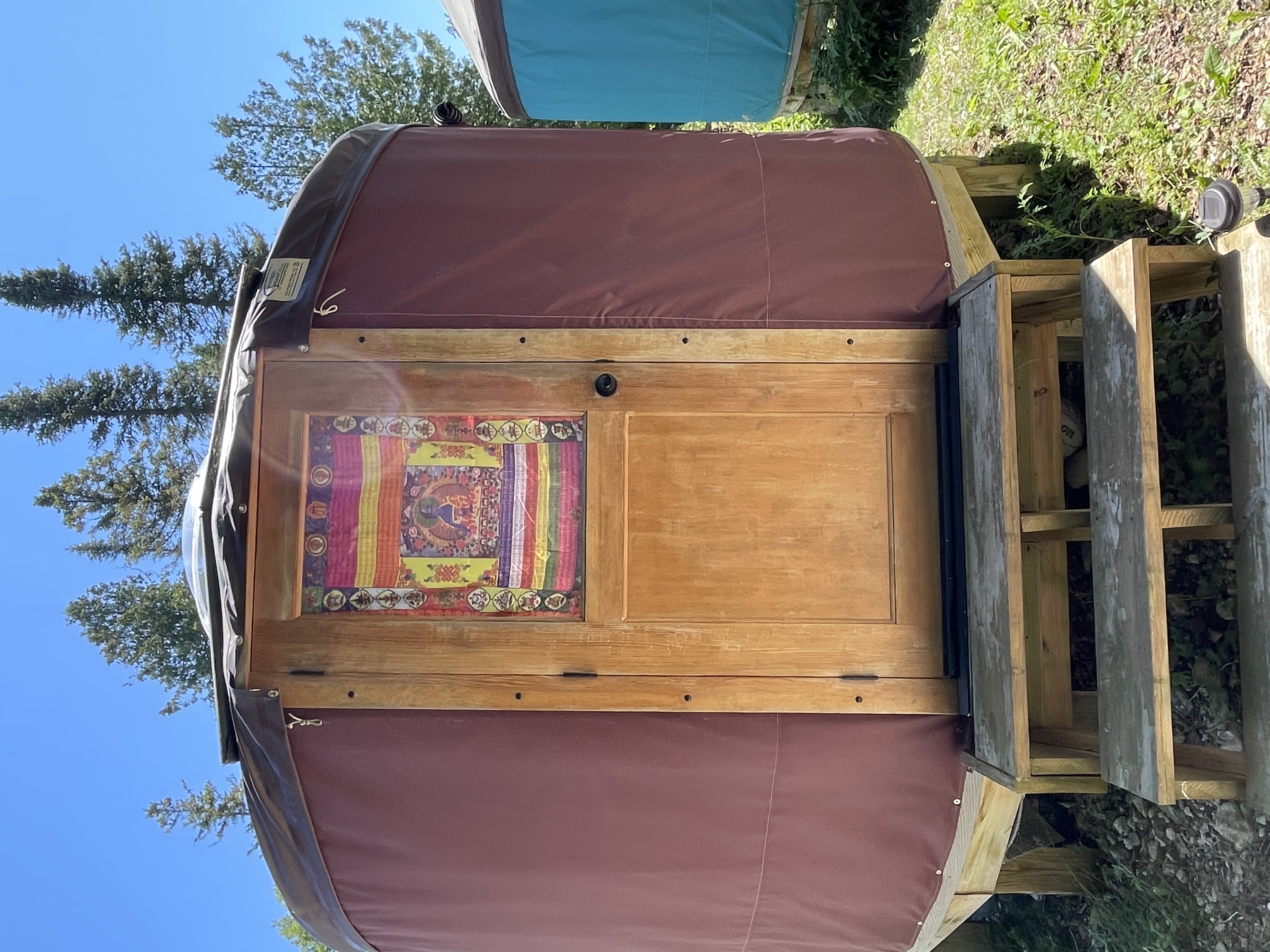 ◆YURT◆ Doux [YB326_IV] Cedar Thirty — Smiling Woods Yurts