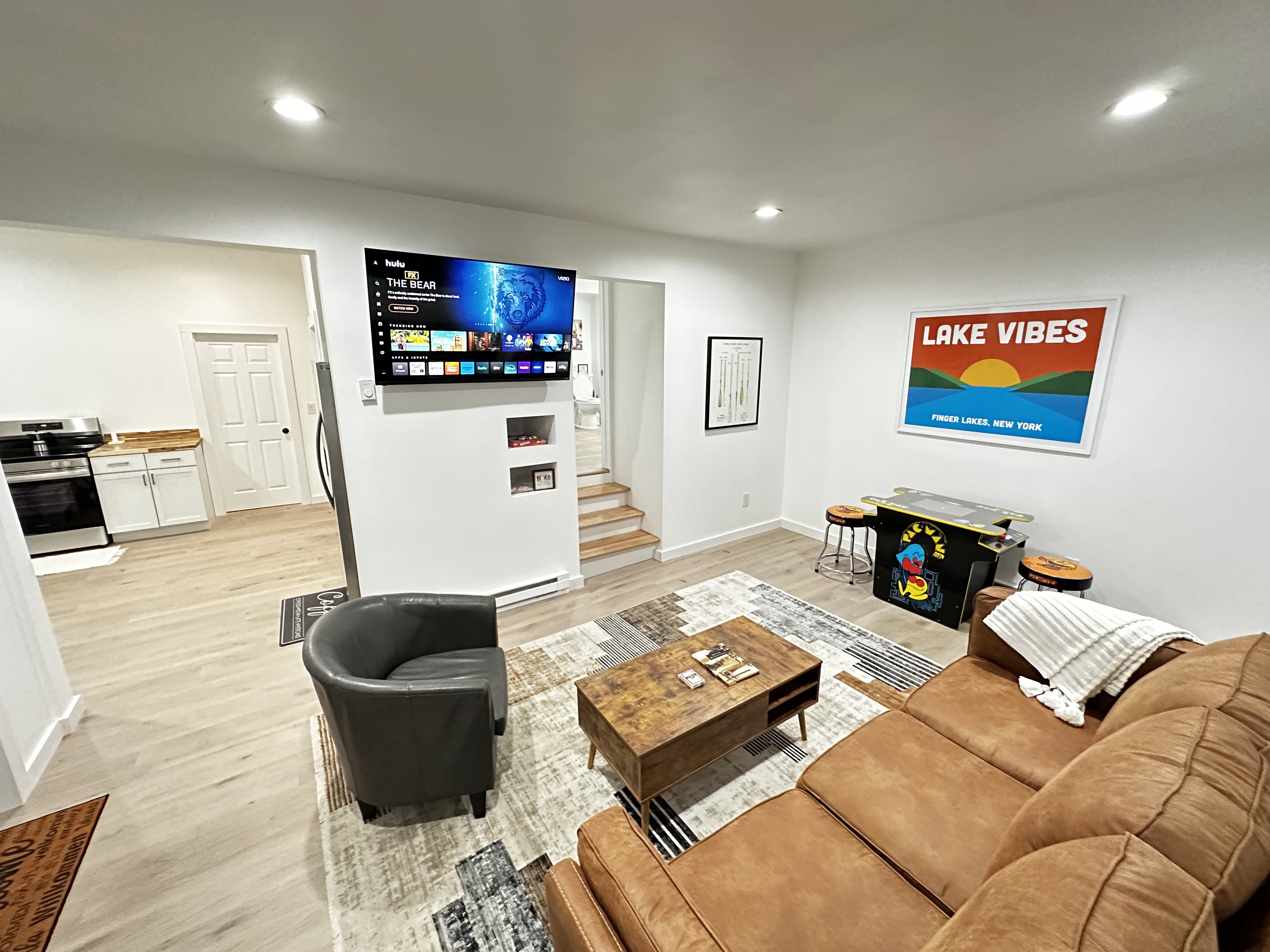 Newly remodeled apartment, sleeps 4.