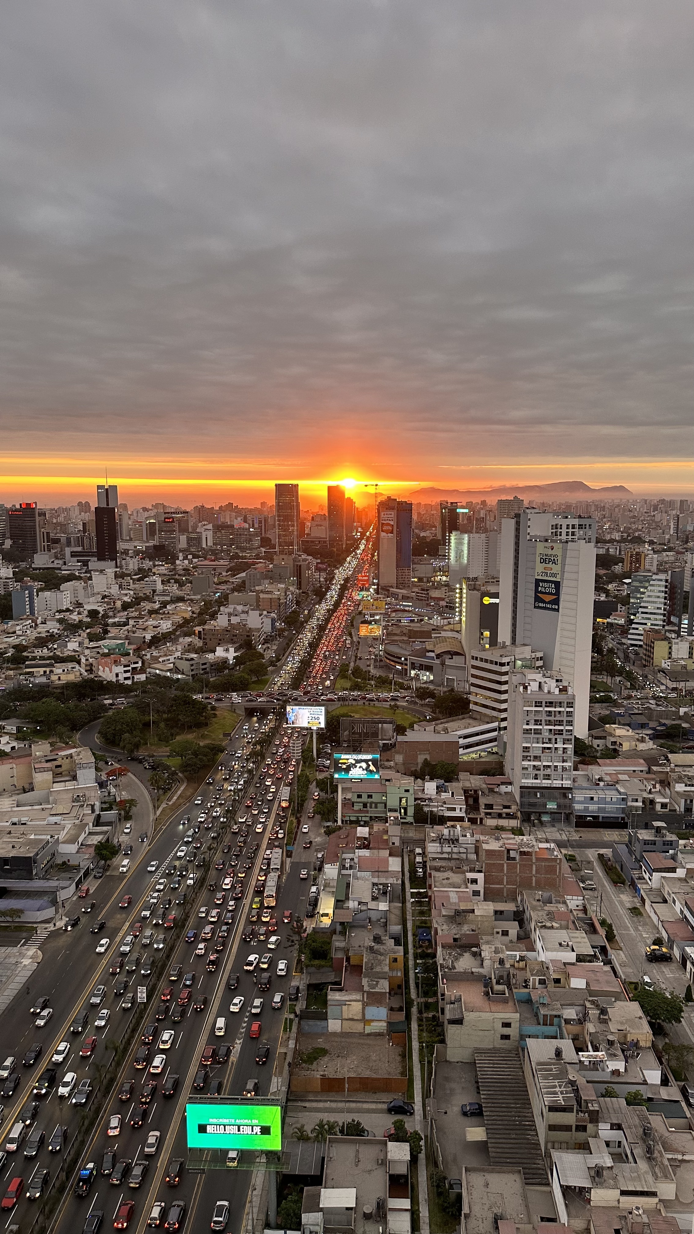 Beautiful loft with views of all of Lima