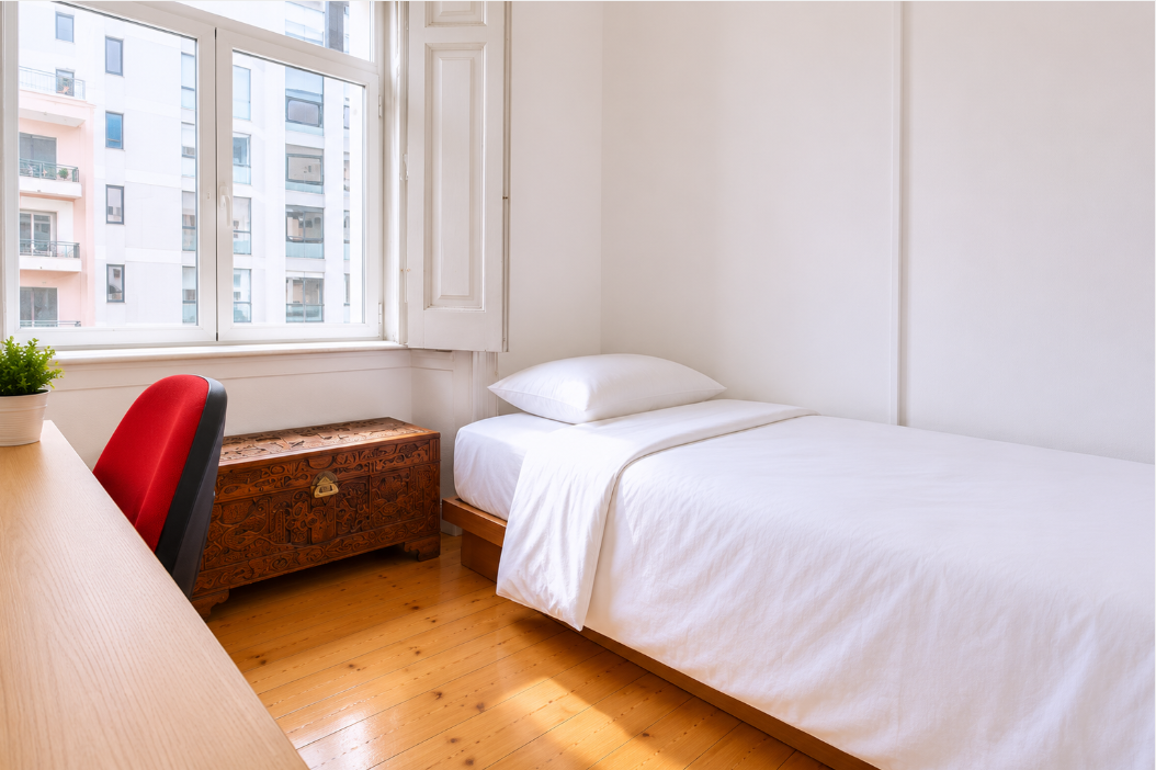 Central Room Shared balcony for Young Travelers2#