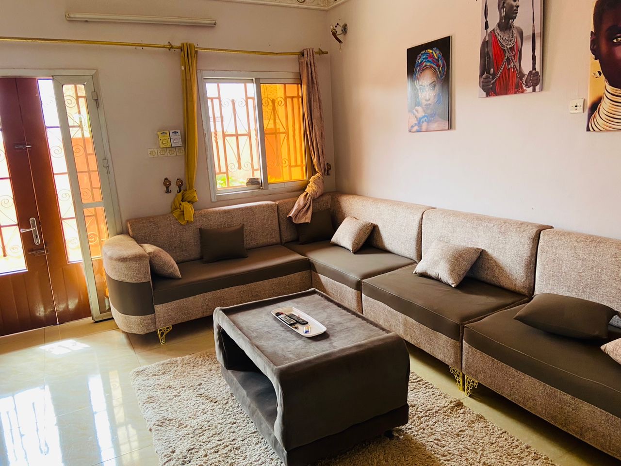 Lovely quiet apartment.