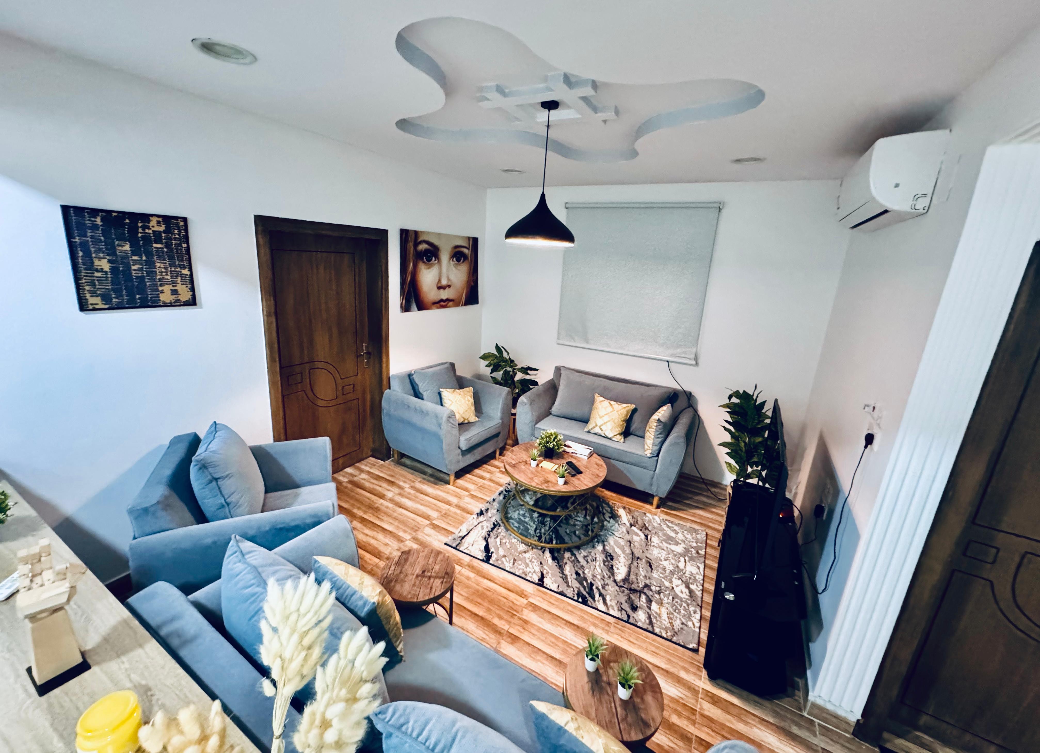 Bedroom, Lounge, and Outdoor Self-entry