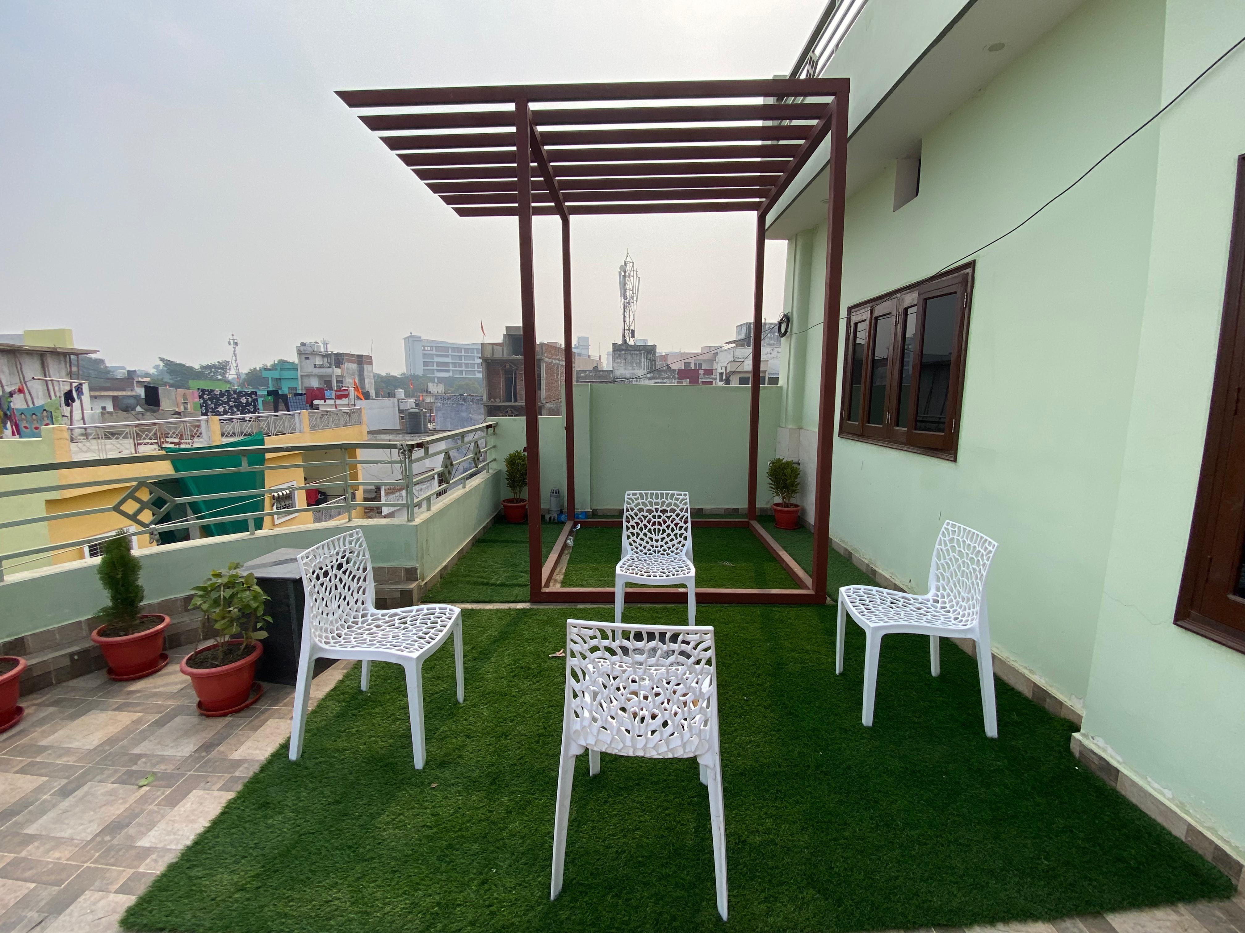 1 BHK with 2 Beds  Apartment With Private Terrace
