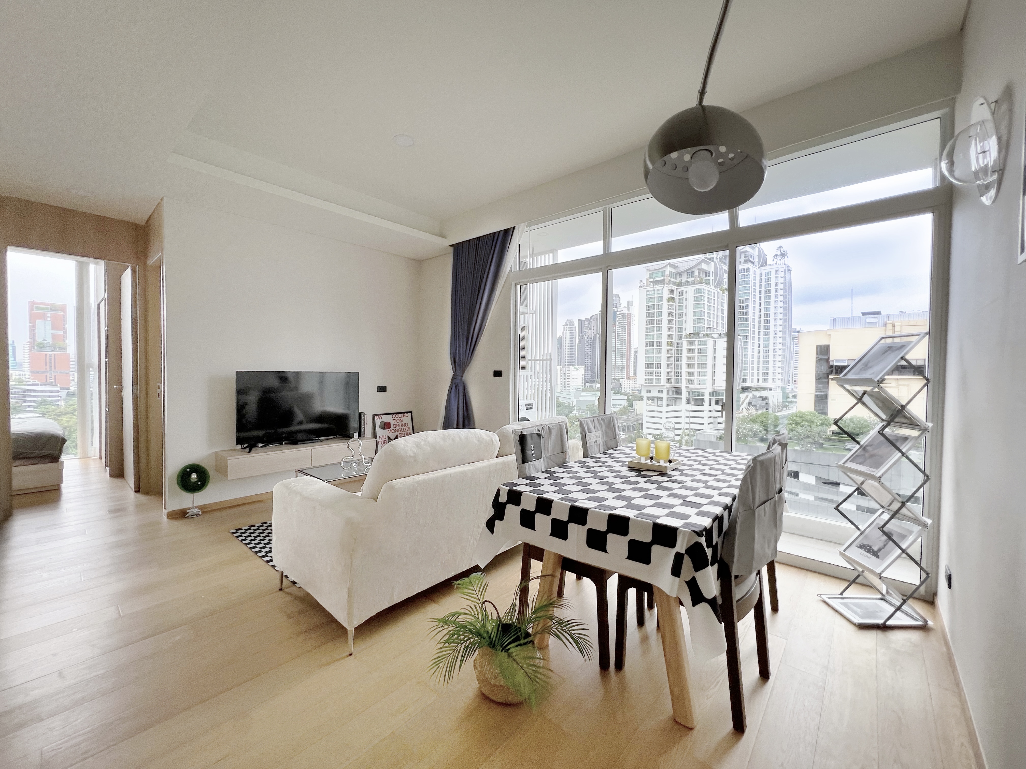 2BR near BTS Ekamai/Thonglor·Rooftop Infinity Pool