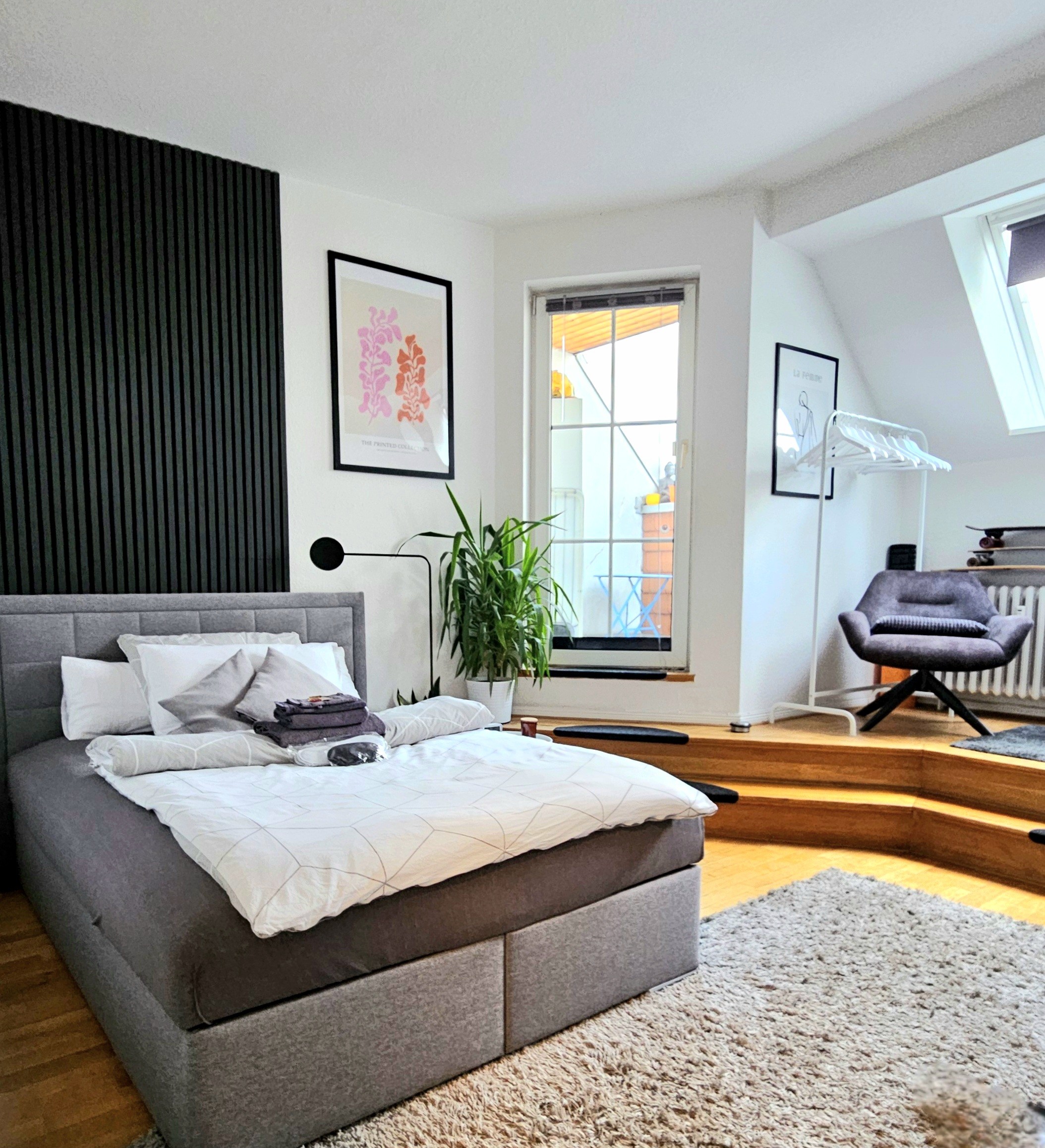 Cozy & bright room 15 min from Center